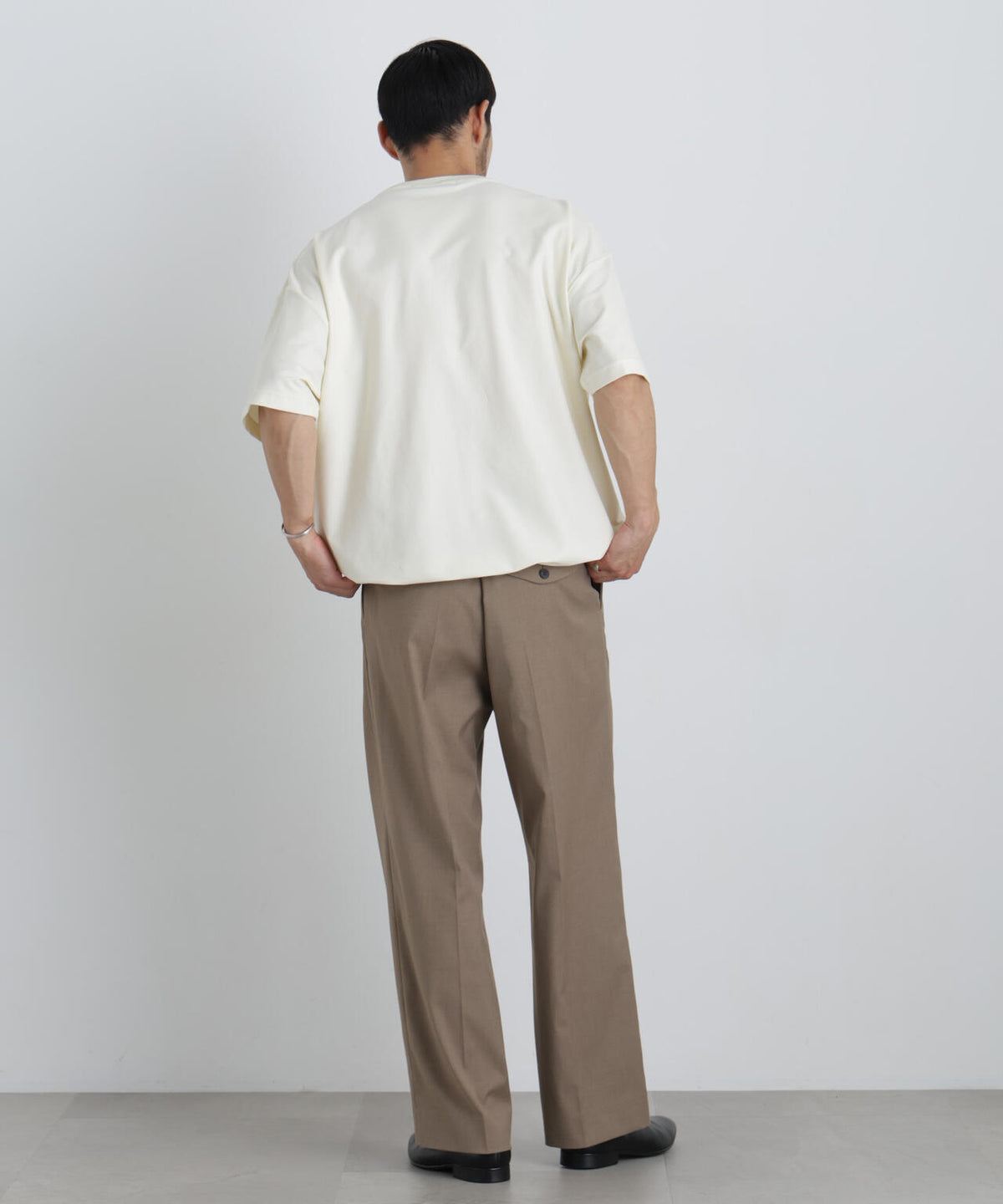 リングドットポケットTシャツ半袖