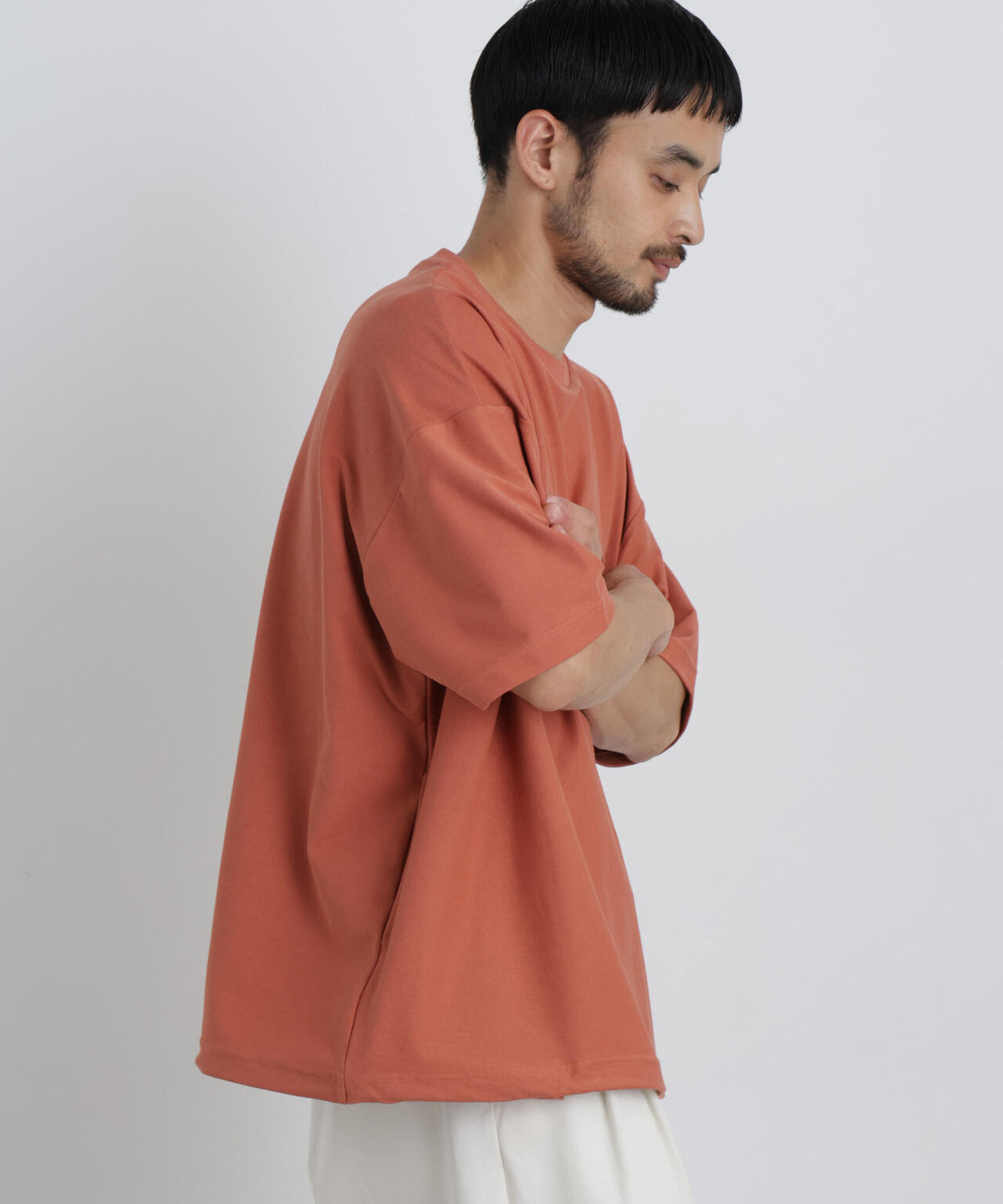 リングドットポケットTシャツ半袖
