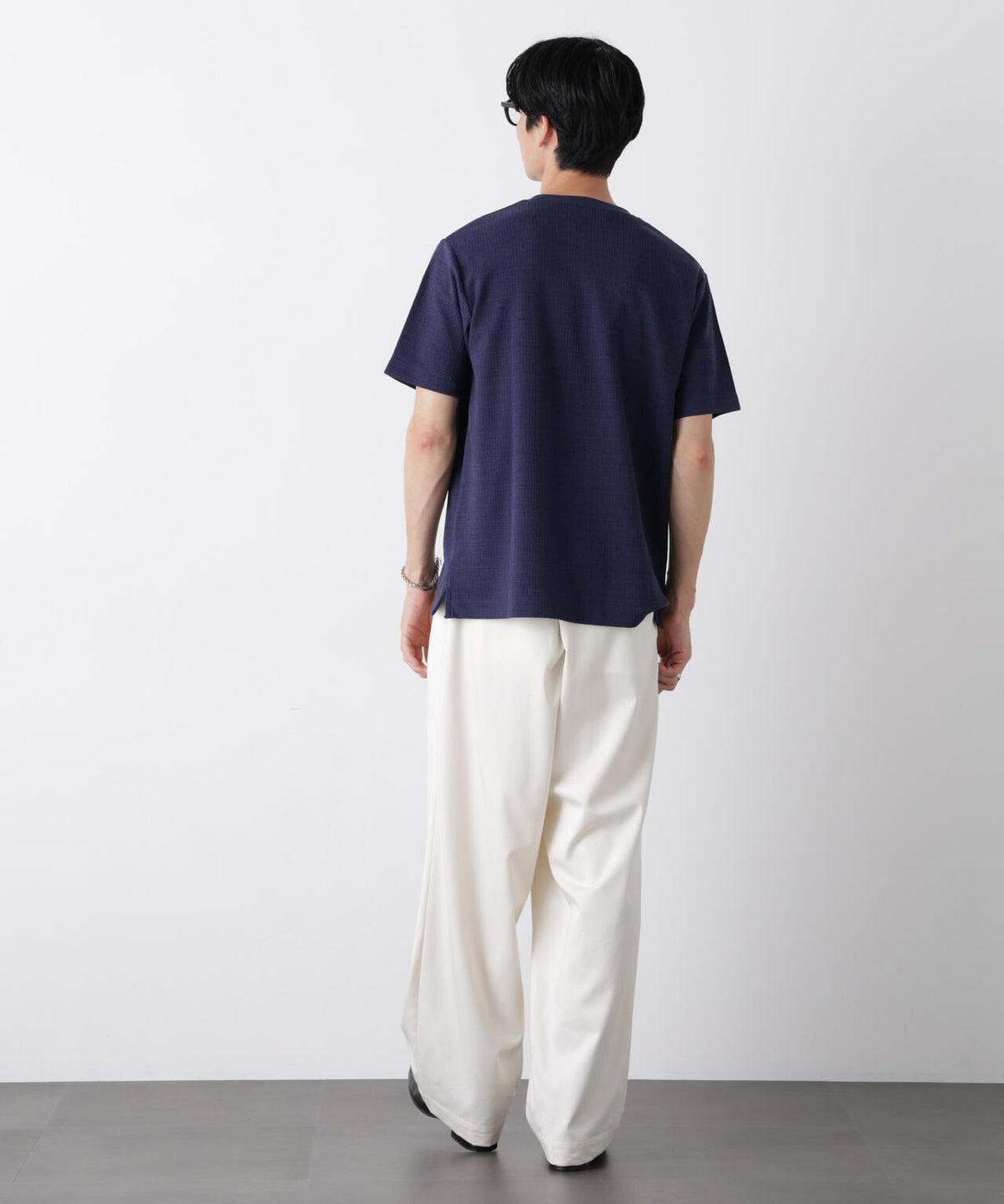ストレッチジャガードTシャツ 半袖