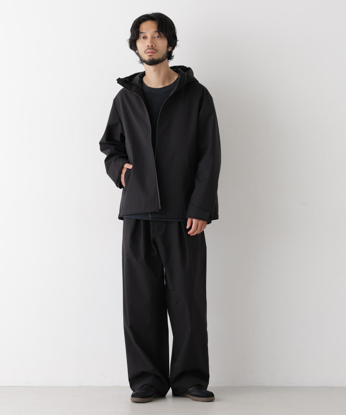 3レイヤー インタックワイドパンツ(セットアップ可)