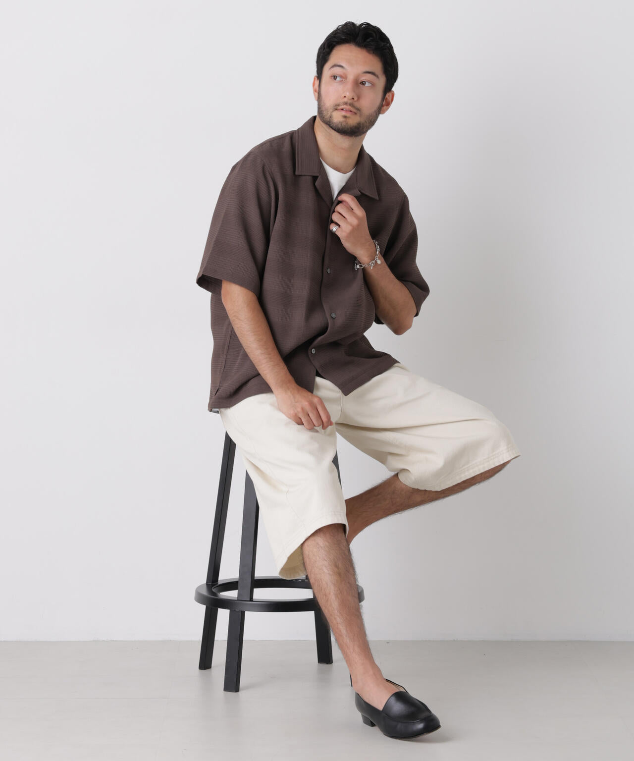 ワイドバギーショーツ