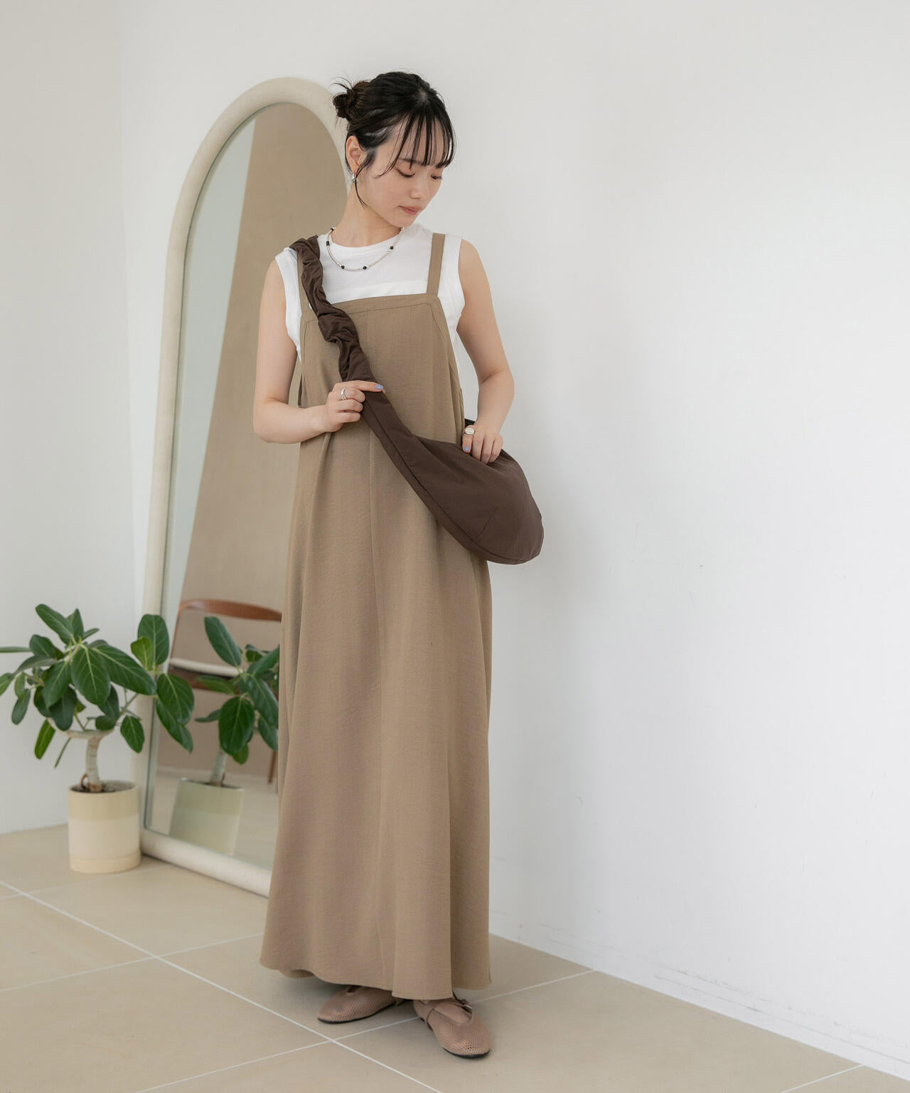 WEB限定/ラウンドショルダーバッグ