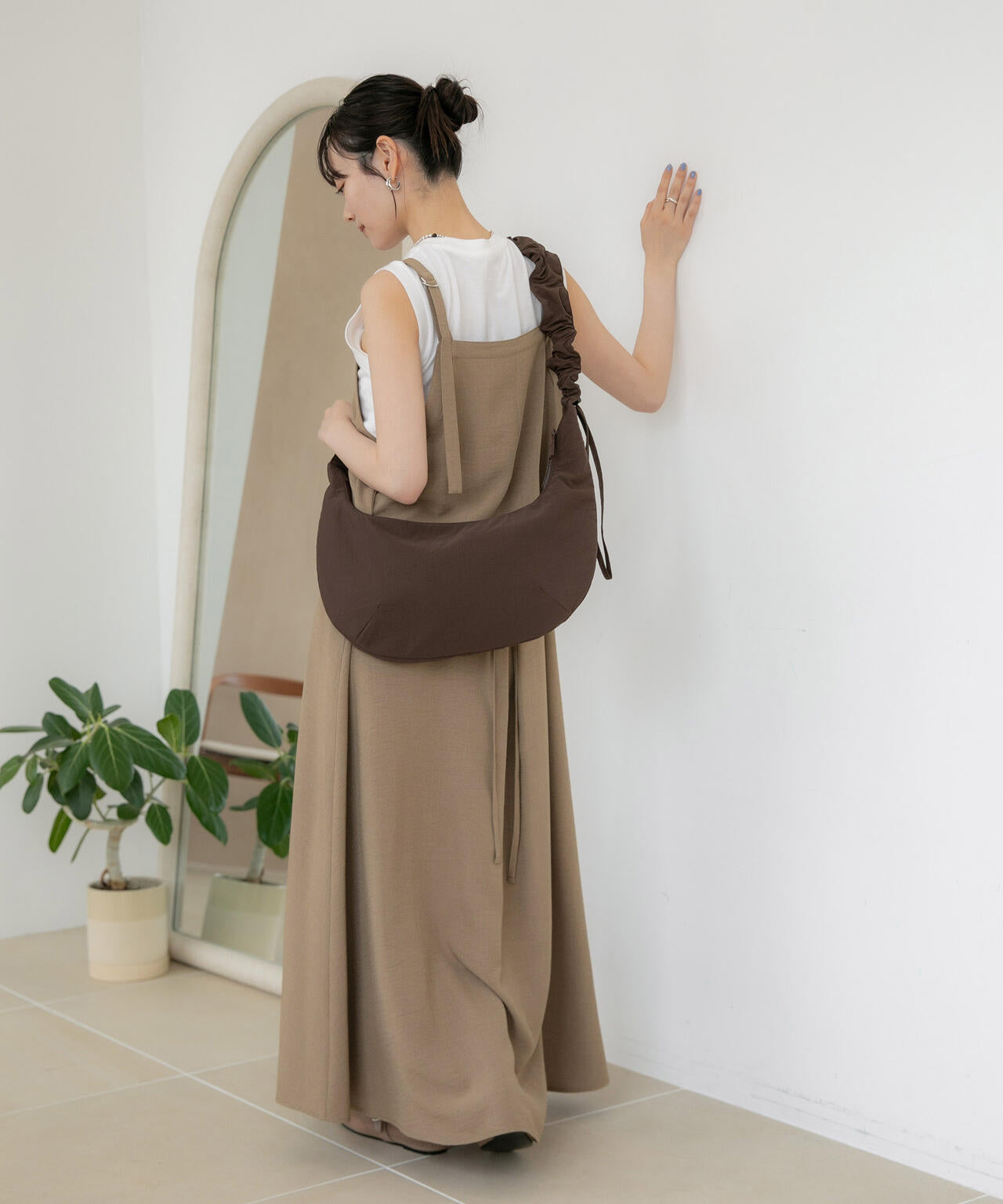 WEB限定/ラウンドショルダーバッグ