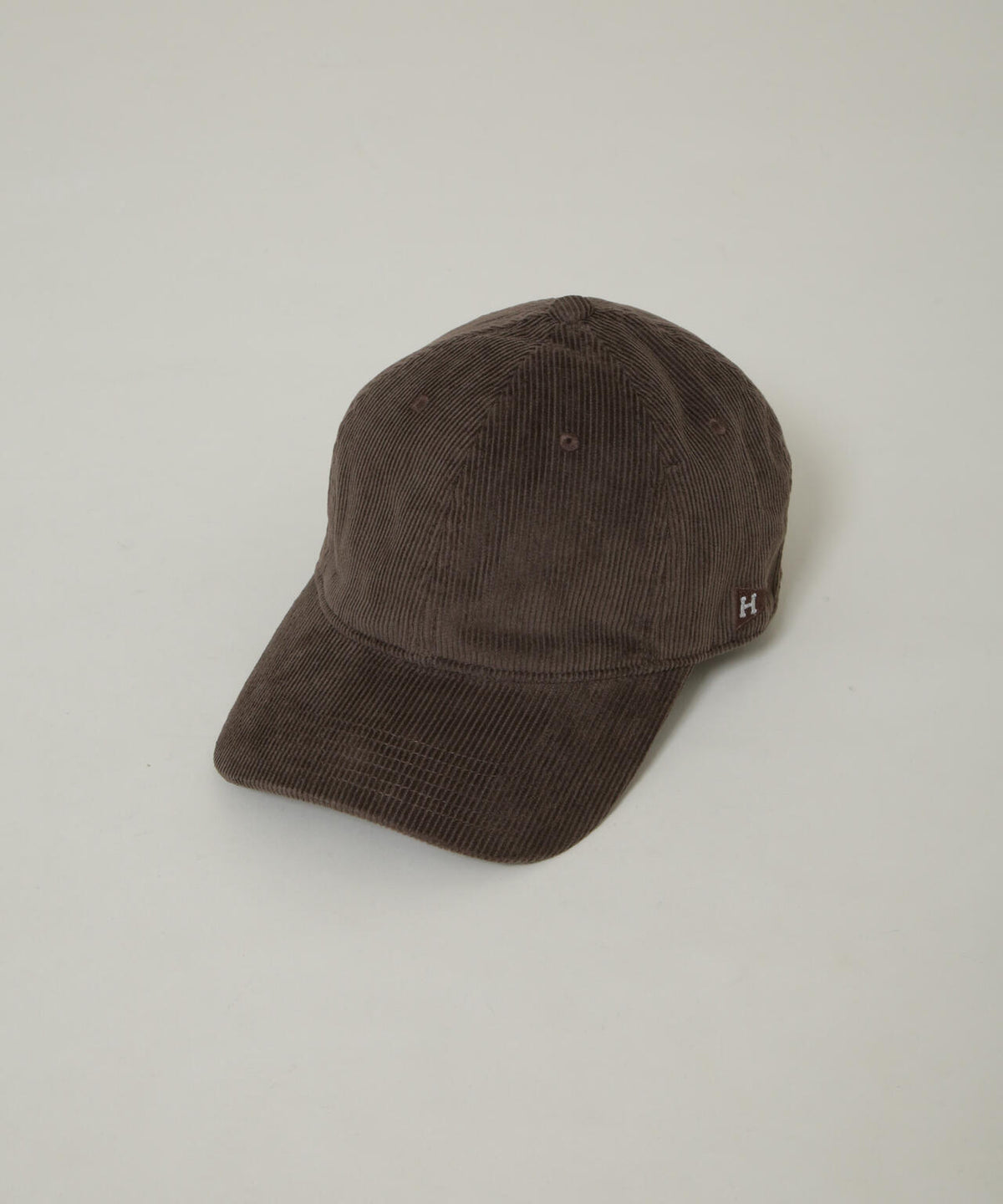 Healthknit / 別注 刺しゅうコーデュロイCAP