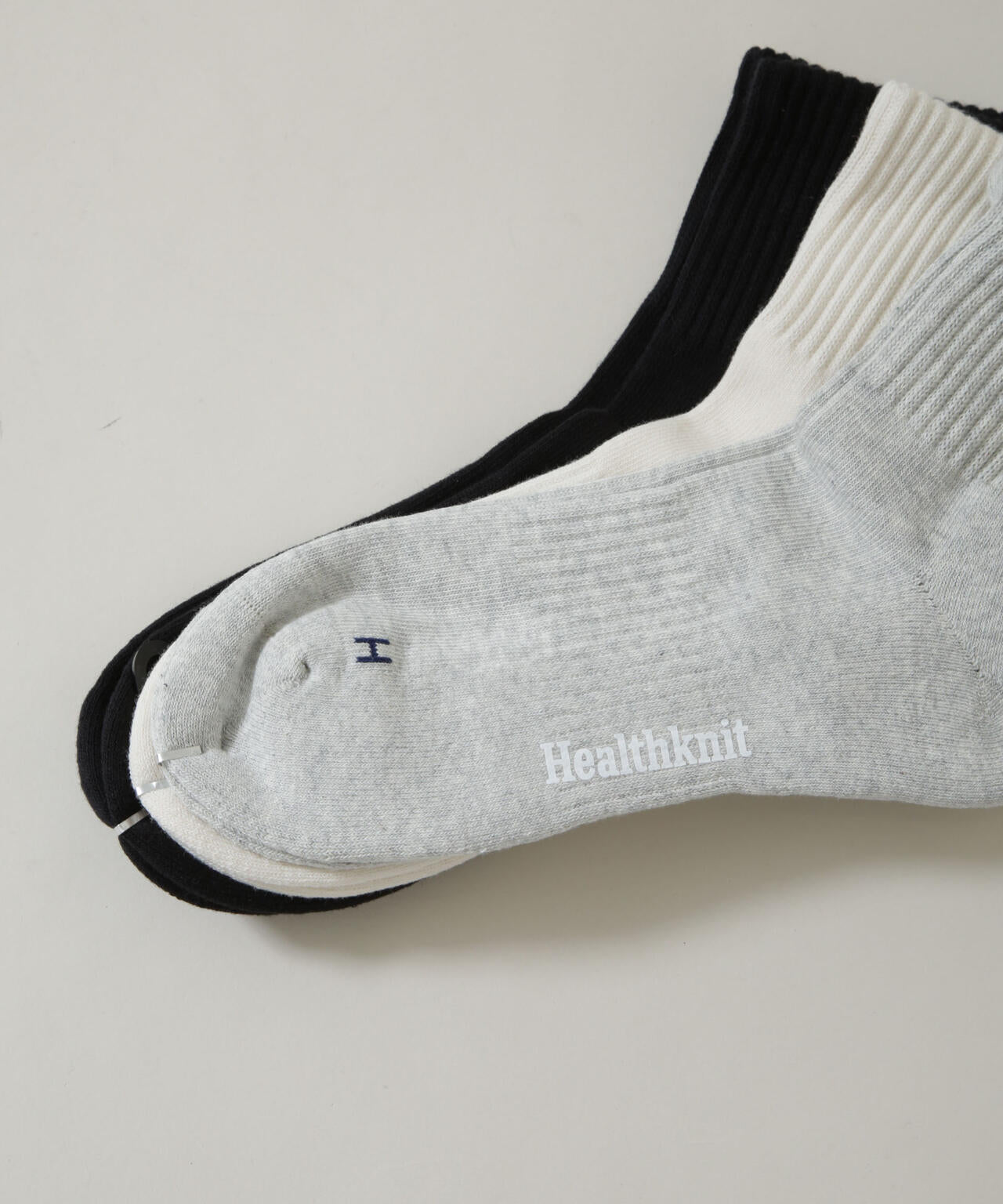 Healthknit/バックロゴソックス 3足セット