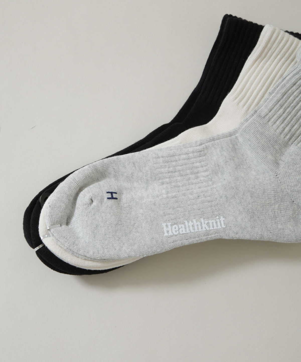 Healthknit/バックロゴソックス 3足セット