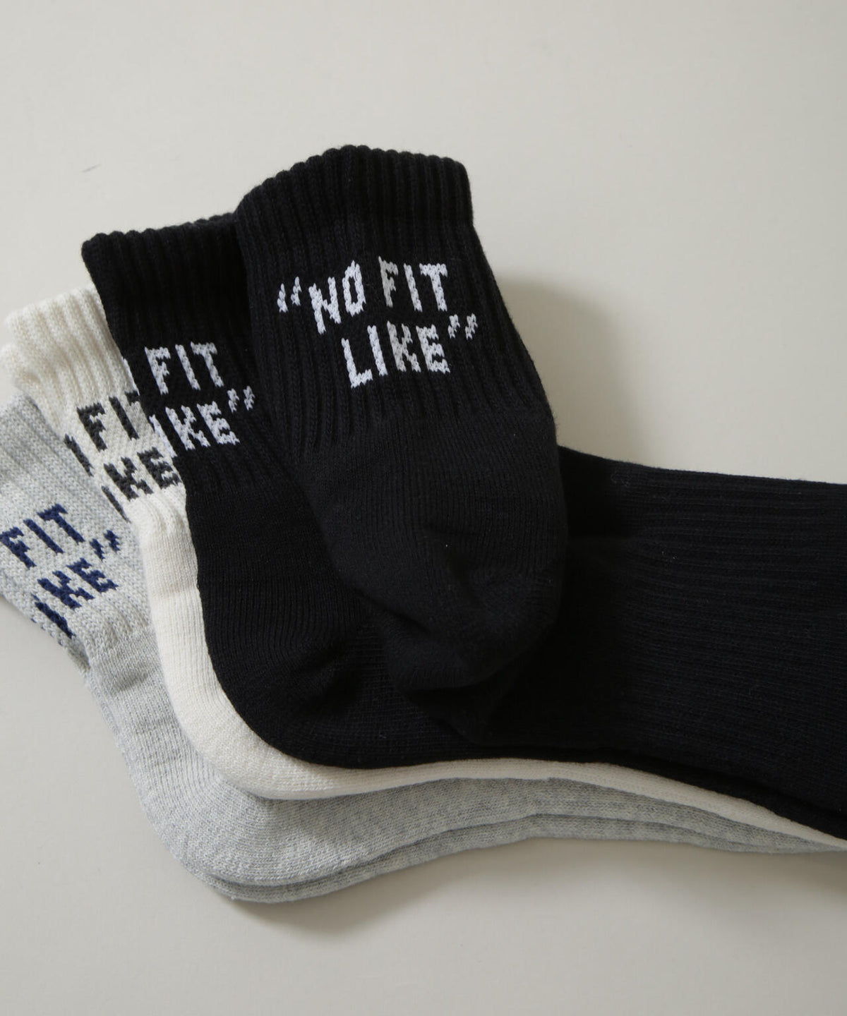 Healthknit/バックロゴソックス 3足セット
