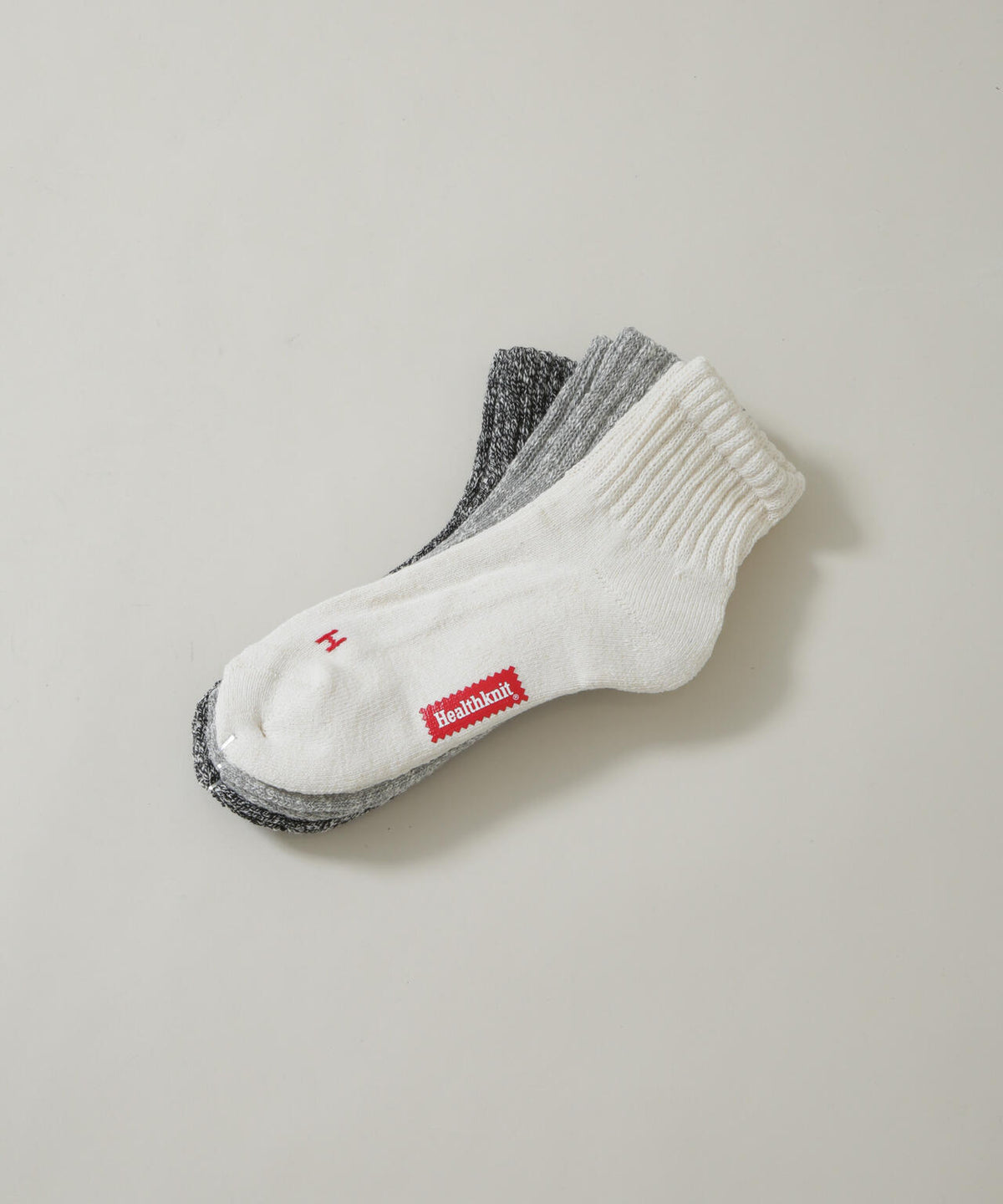 Healthknit/ベーシックスラブMIVソックス 3足セット