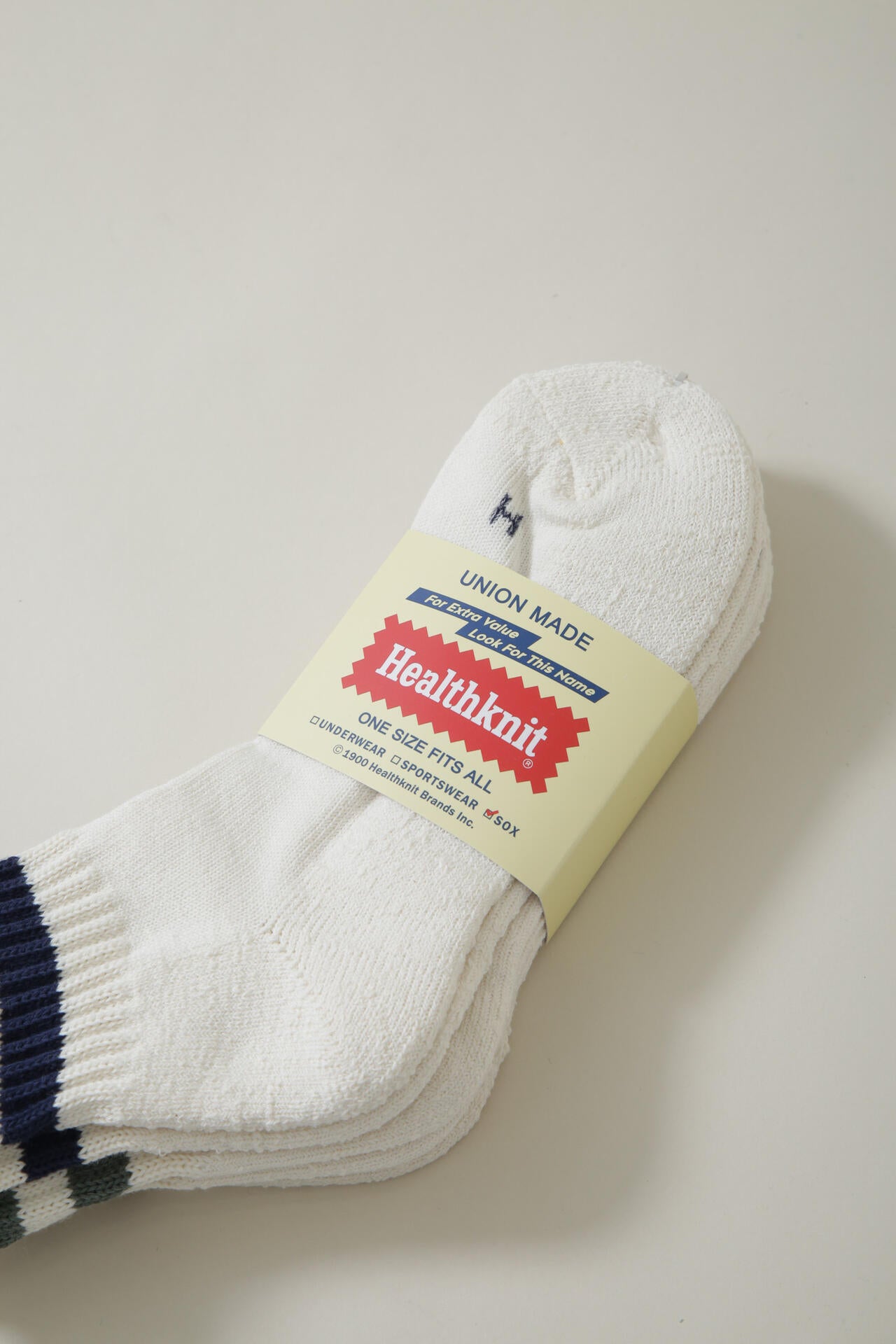 Healthknit/シンカー2本ライン ソックス 3足SET