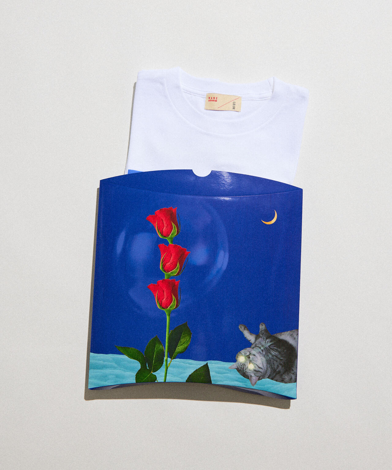 「とんだ林蘭×NANO universe」 ロングTシャツ