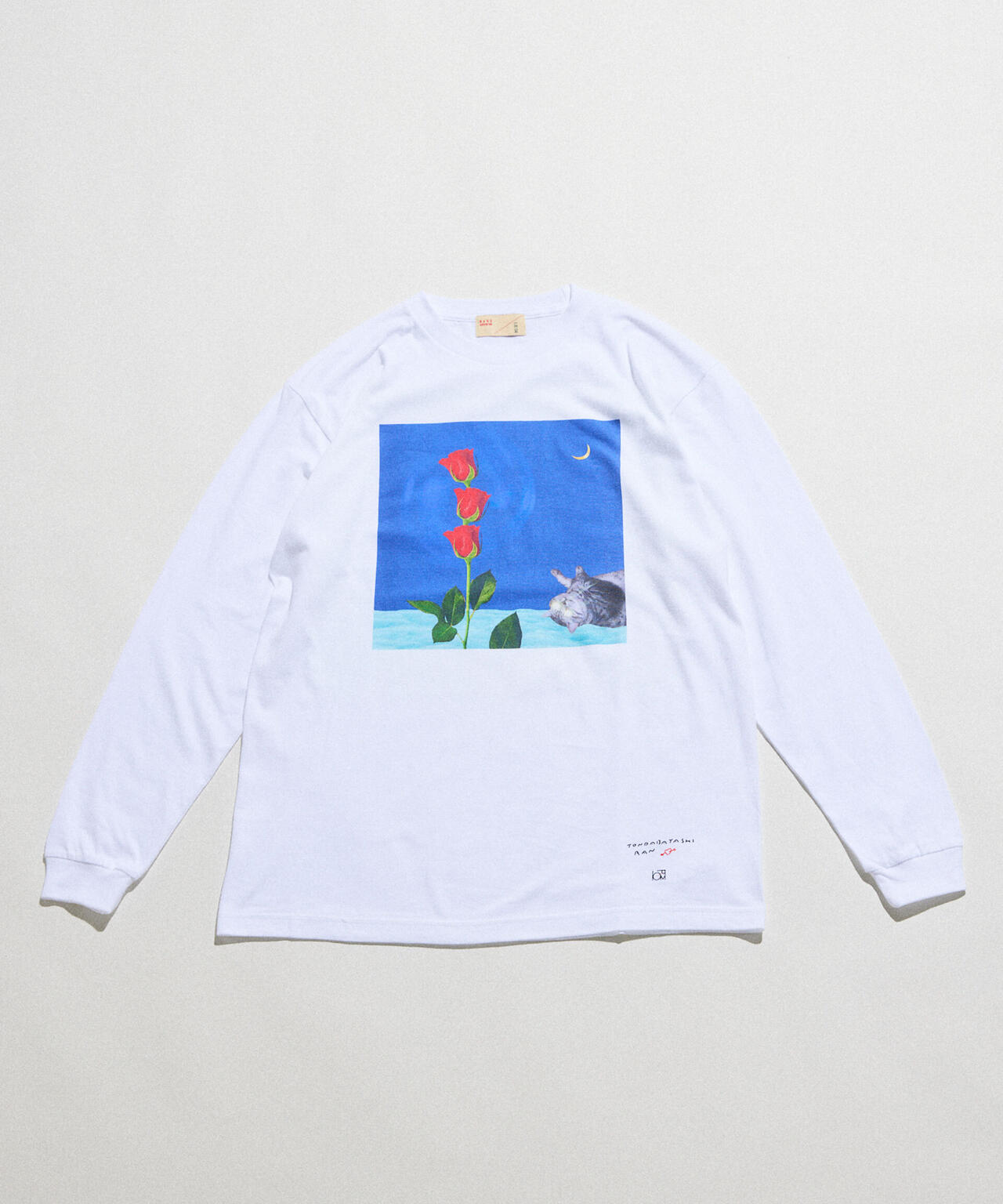 「とんだ林蘭×NANO universe」 ロングTシャツ
