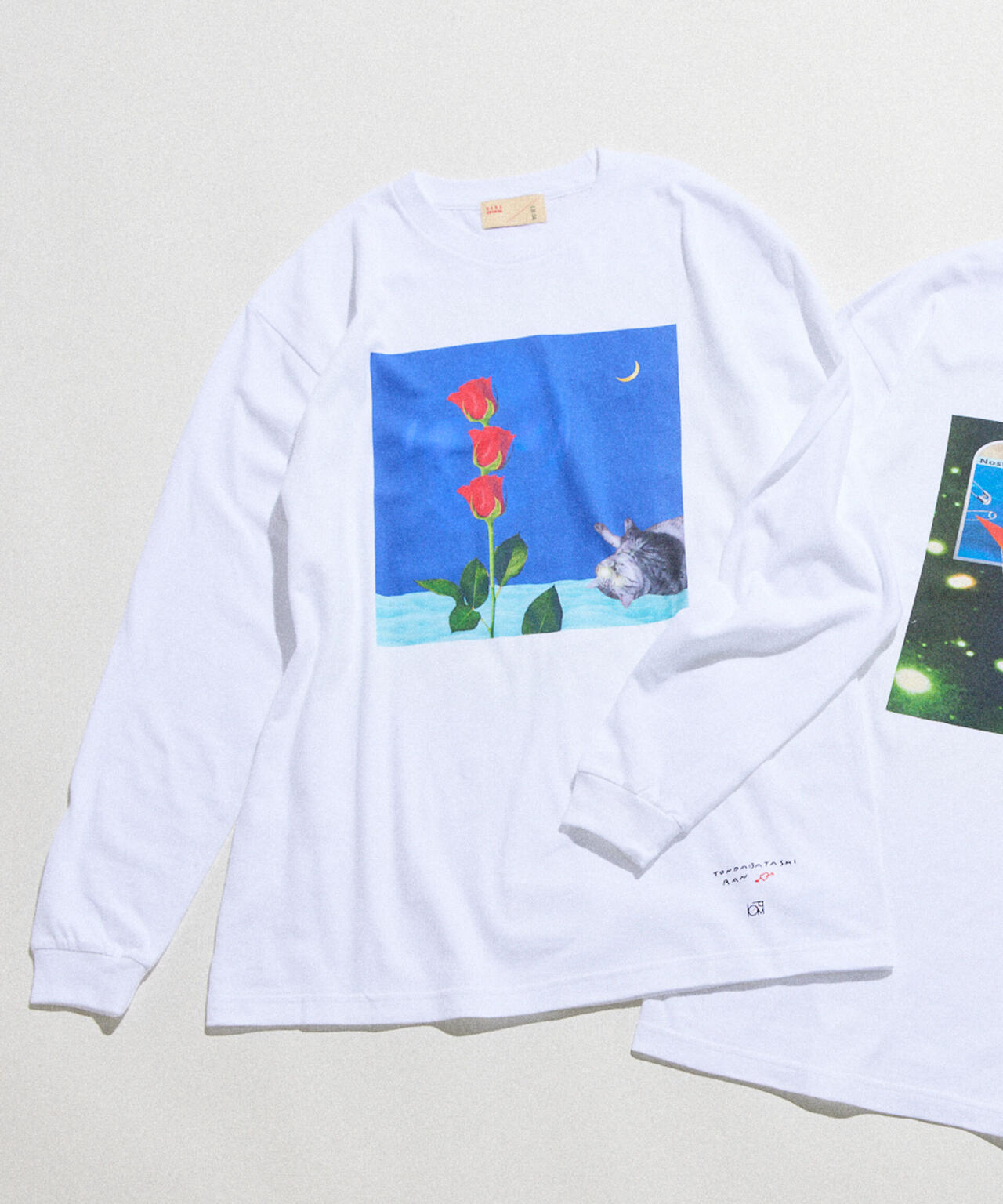 「とんだ林蘭×NANO universe」 ロングTシャツ