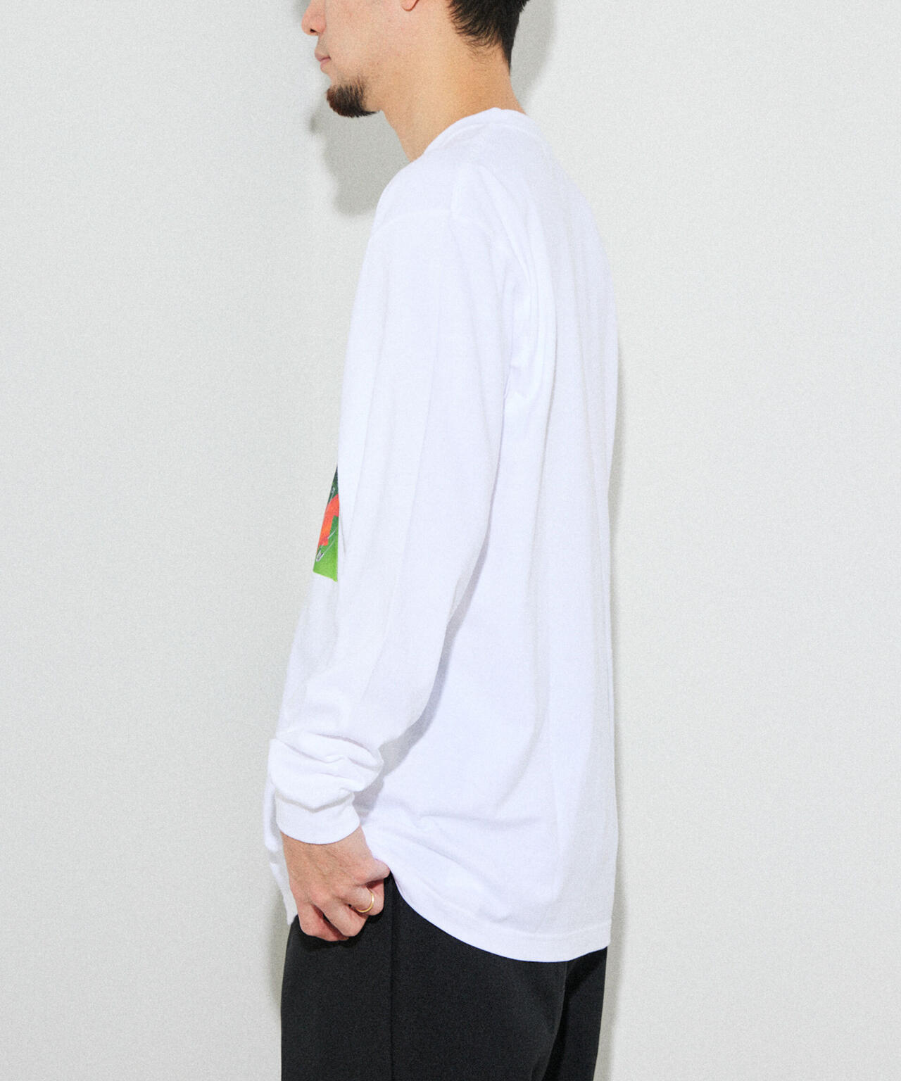 「とんだ林蘭×NANO universe」 ロングTシャツ