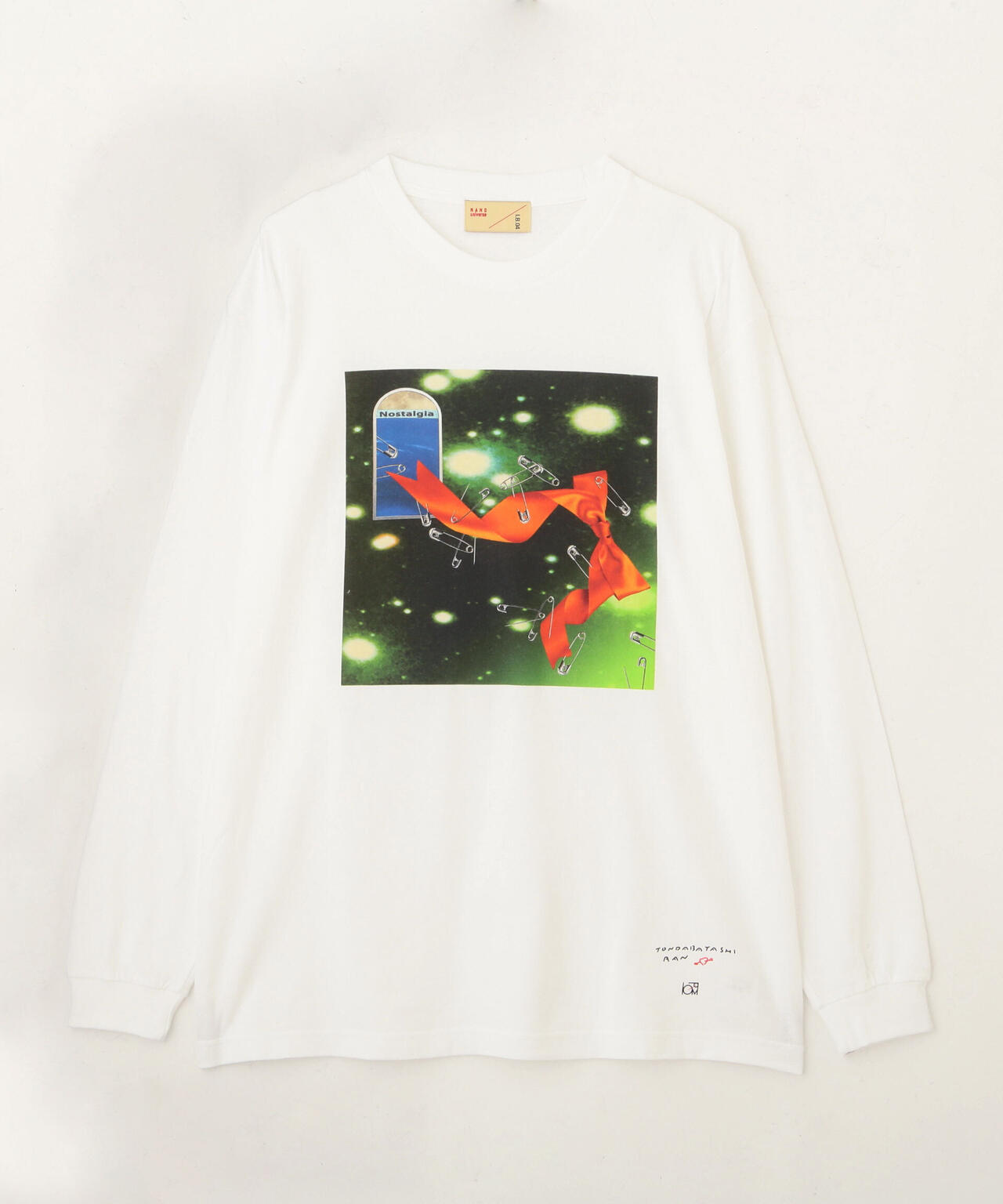 「とんだ林蘭×NANO universe」 ロングTシャツ
