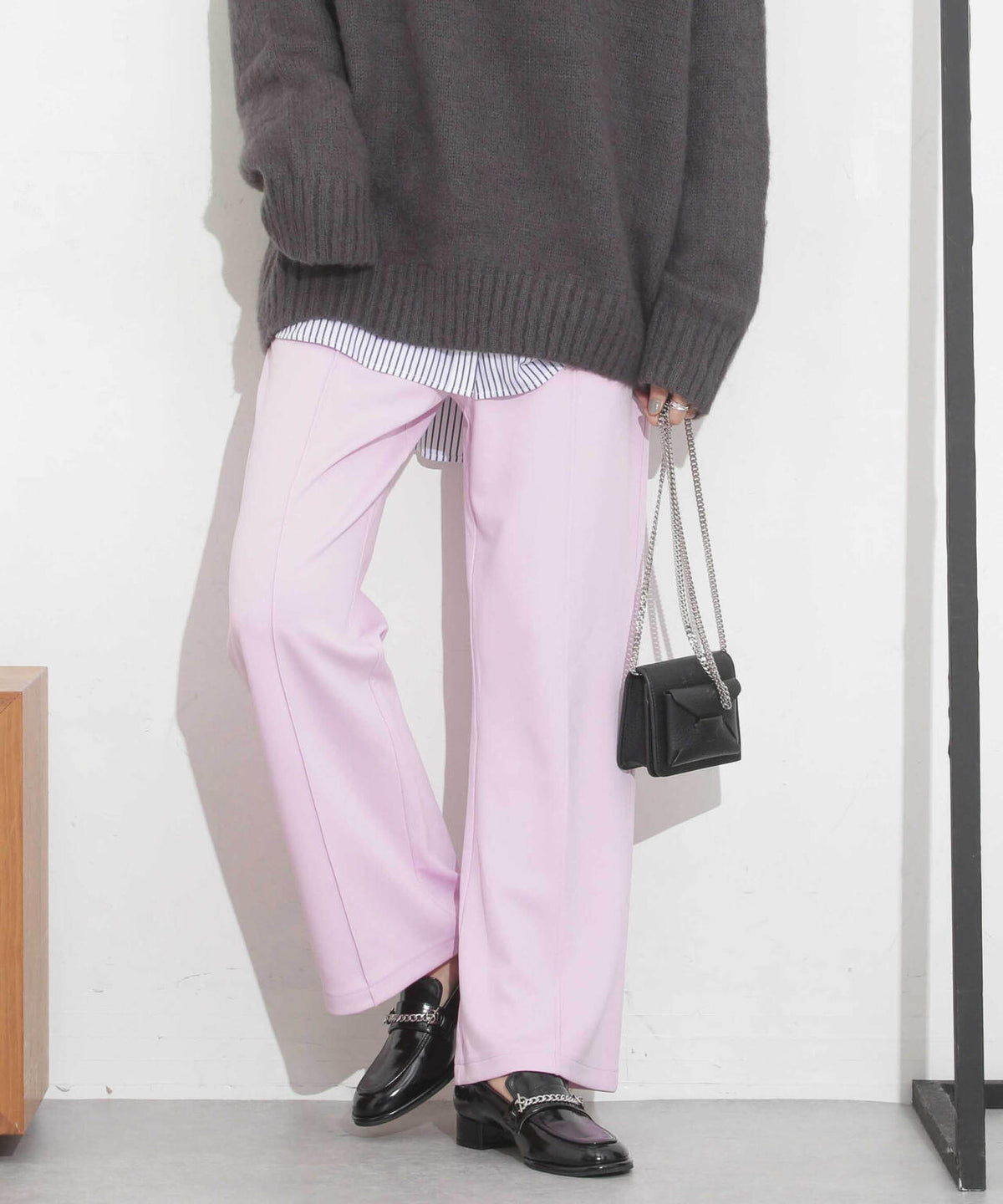 センタープレスカットポンチパンツ