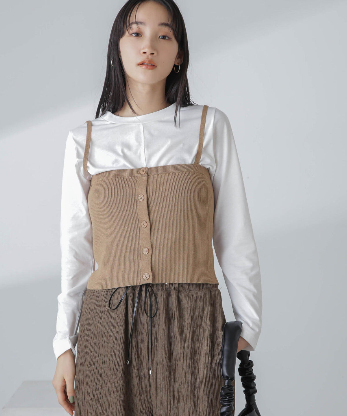 3WAYニットビスチェセットTee