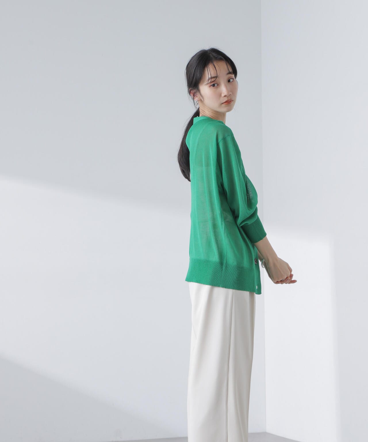 PENNEYS/PENNEYS別注TheFOXシアーカーディガン