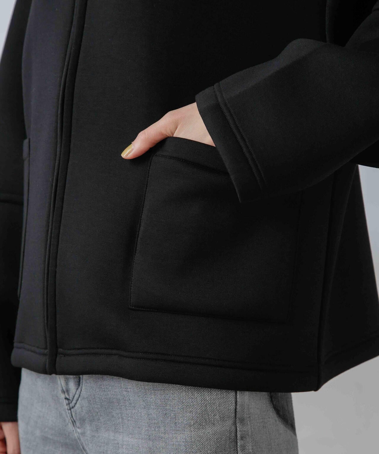 ダンボールカットノーカラージャケット