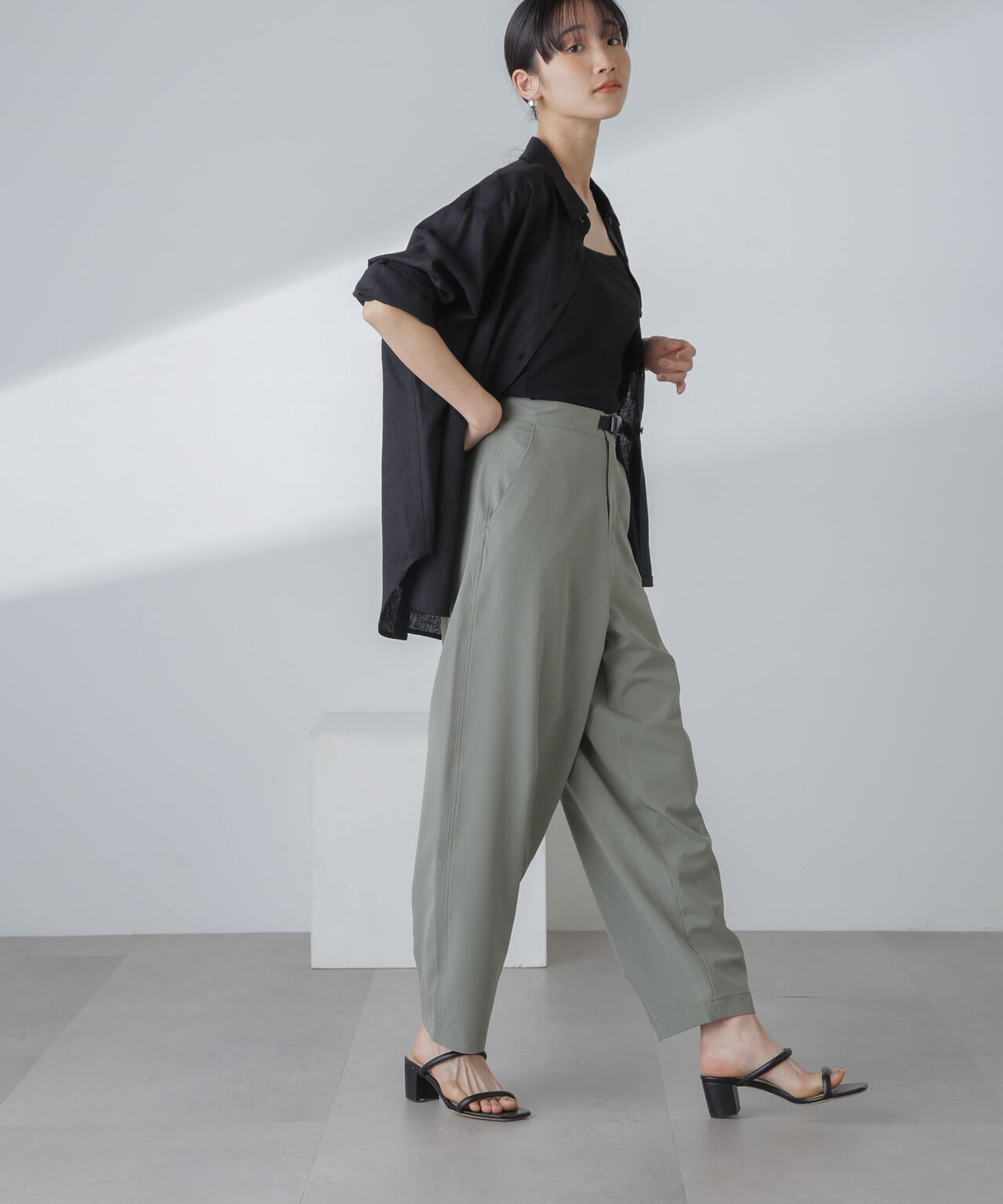 ストレートパンツ 多機能軽量ストレッチ-SHELTECH(セットアップ可)