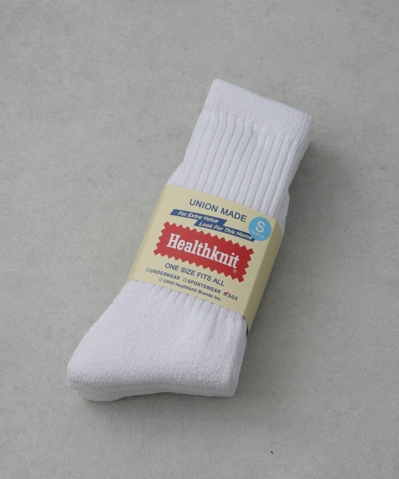Healthknit/シンカーWHITE無地 3P SET
