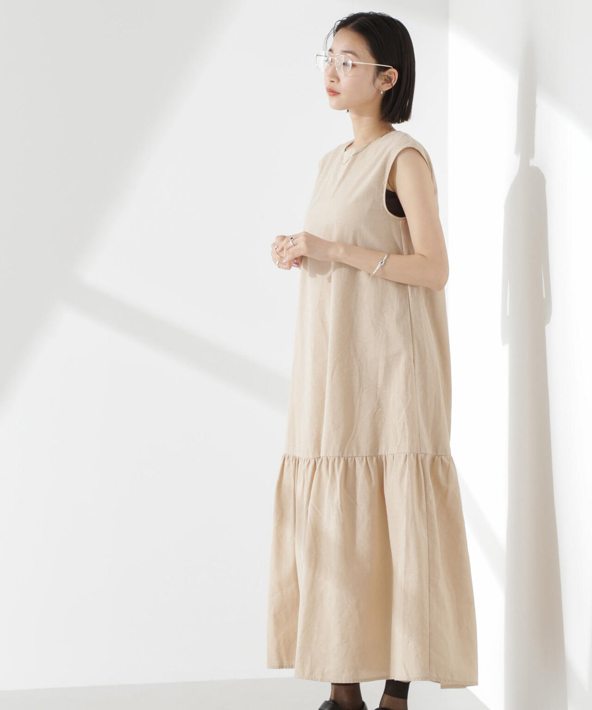綿麻COOLMAXワンピース