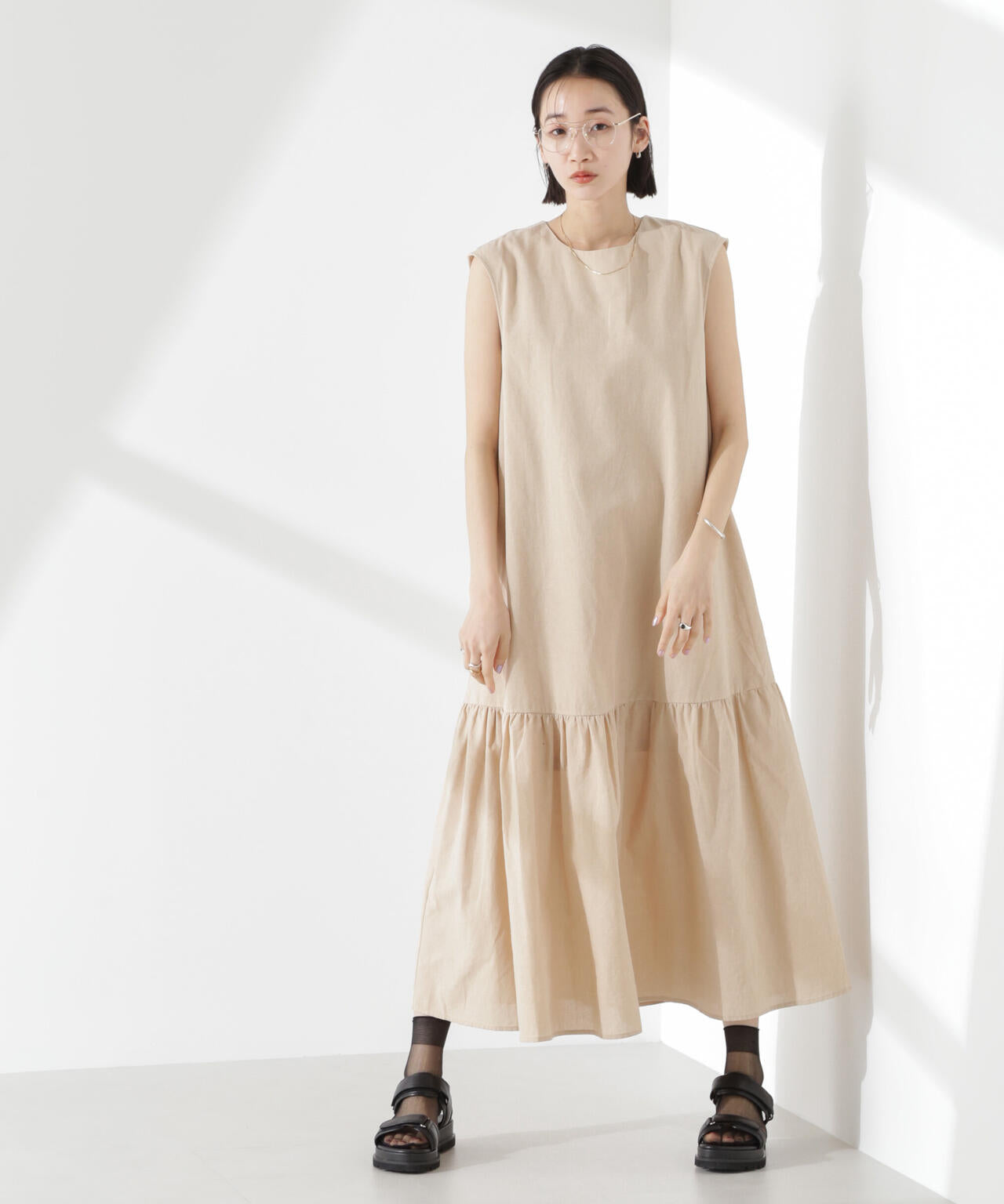 綿麻COOLMAXワンピース