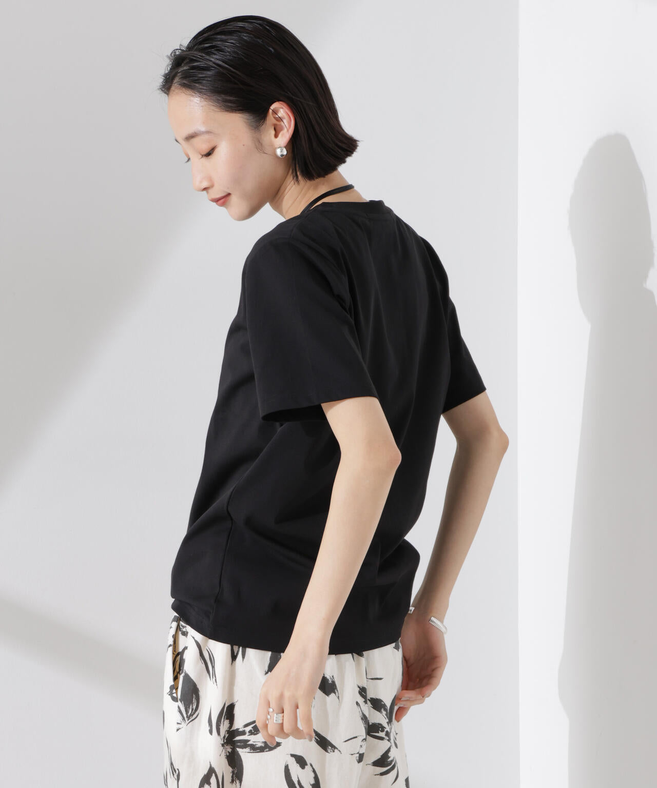 汗染み防止加工接触冷感半袖Tシャツ