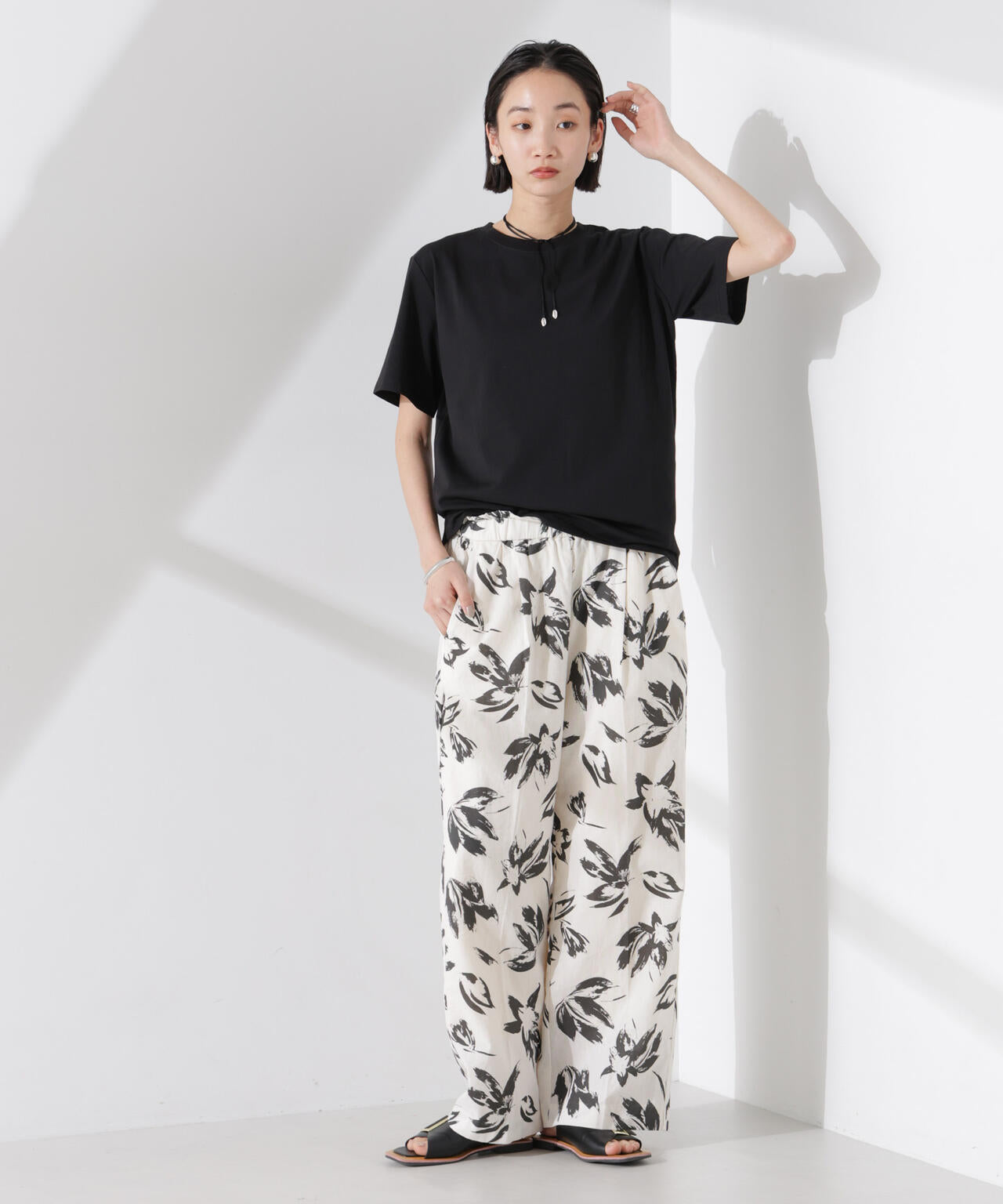 汗染み防止加工接触冷感半袖Tシャツ
