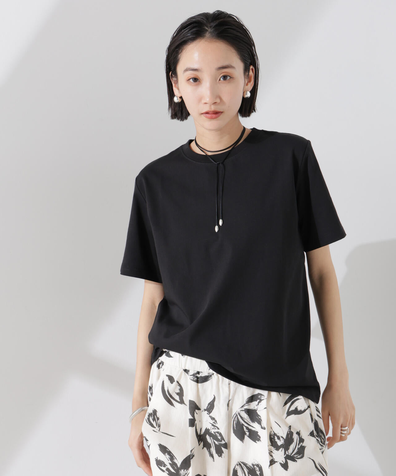 汗染み防止加工接触冷感半袖Tシャツ