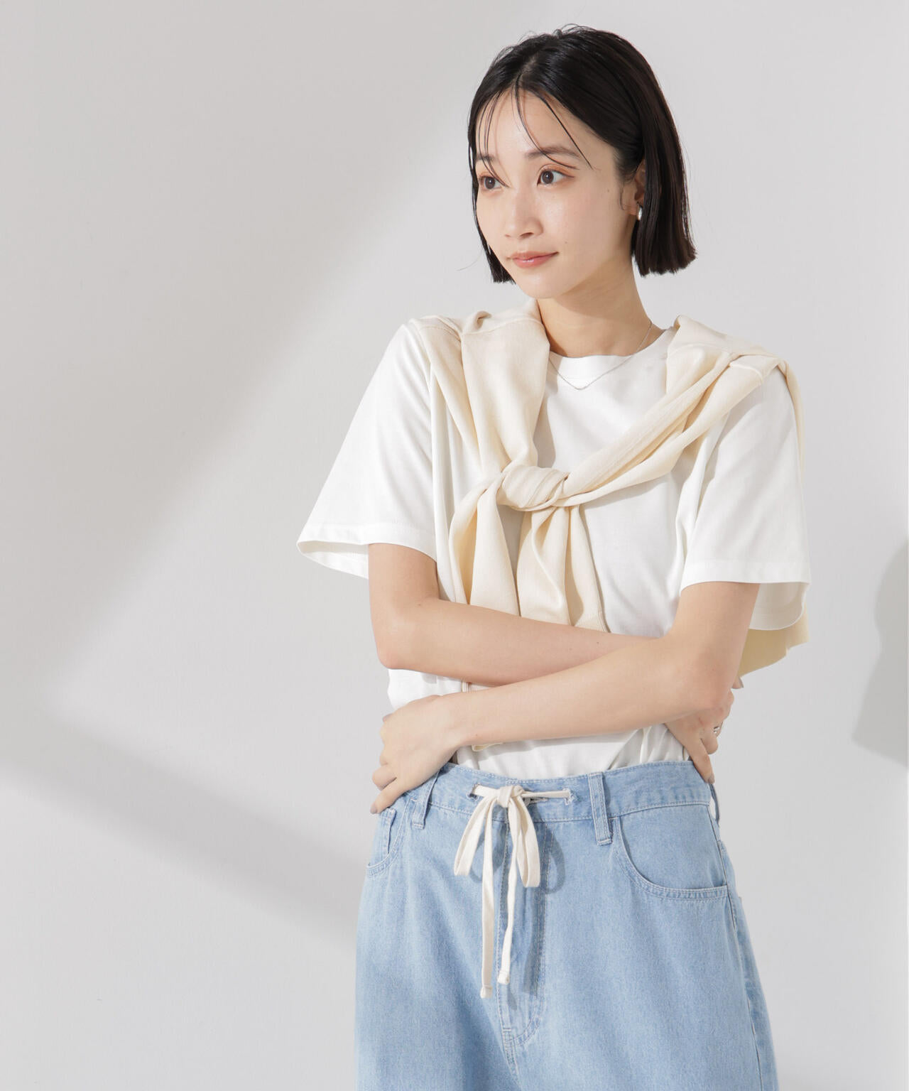 汗染み防止加工接触冷感半袖Tシャツ