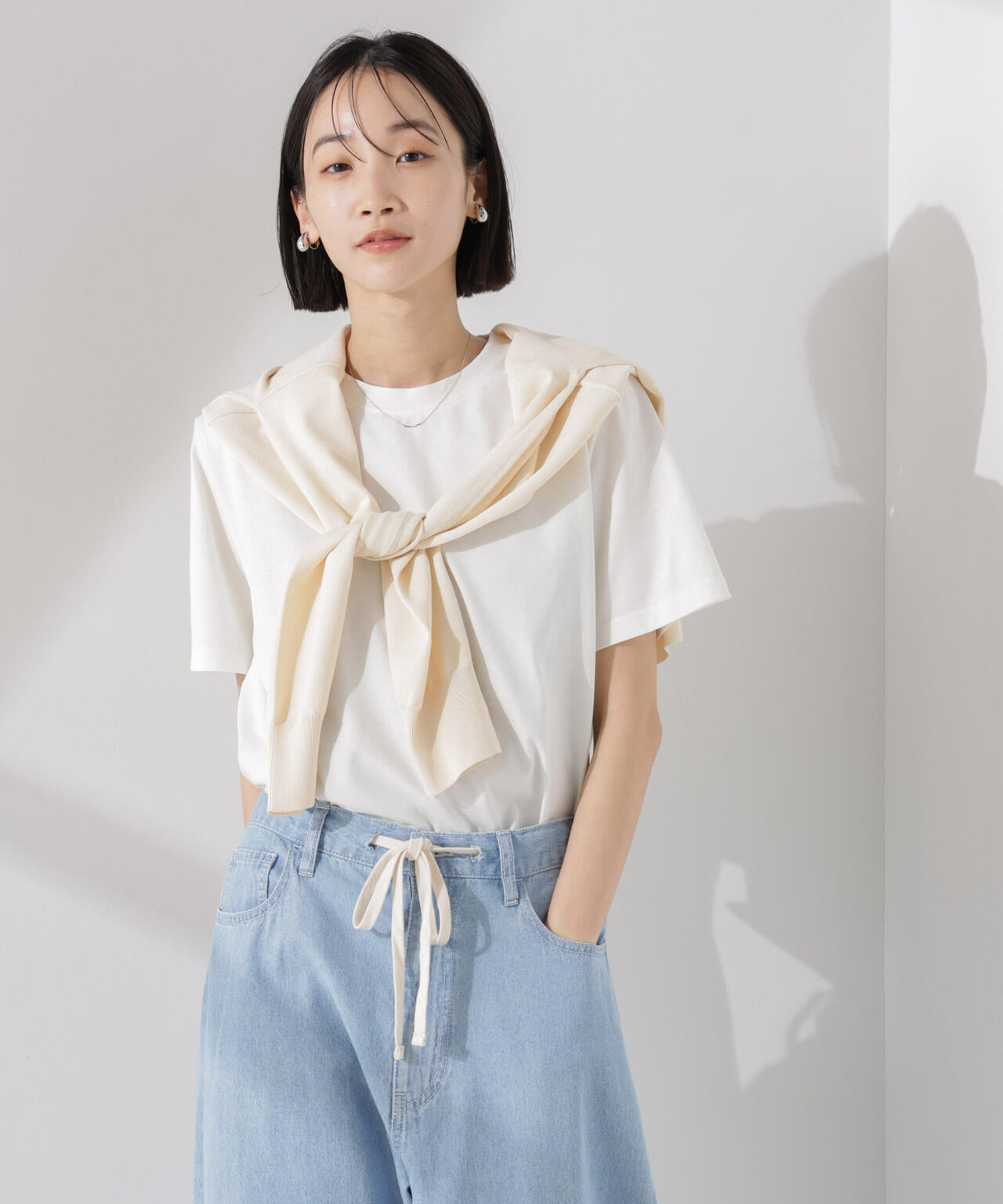 汗染み防止加工接触冷感半袖Tシャツ