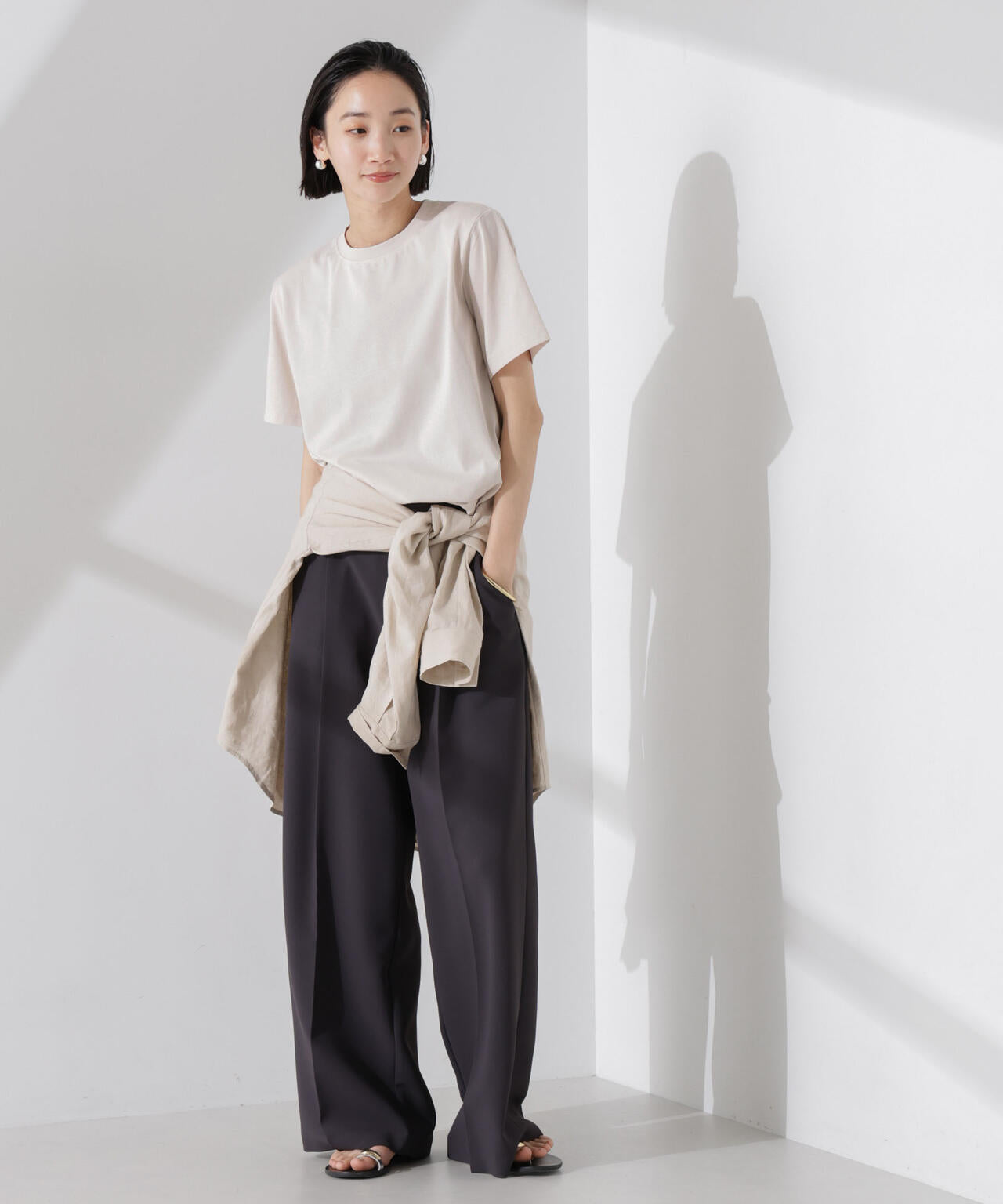 汗染み防止加工接触冷感半袖Tシャツ