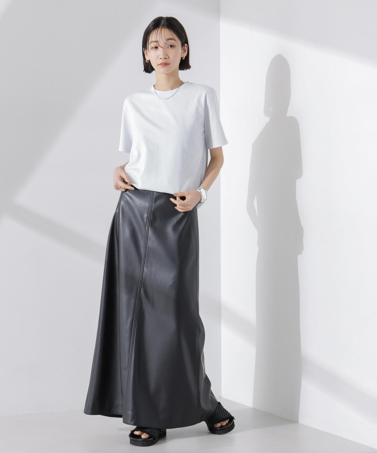 汗染み防止加工接触冷感半袖Tシャツ
