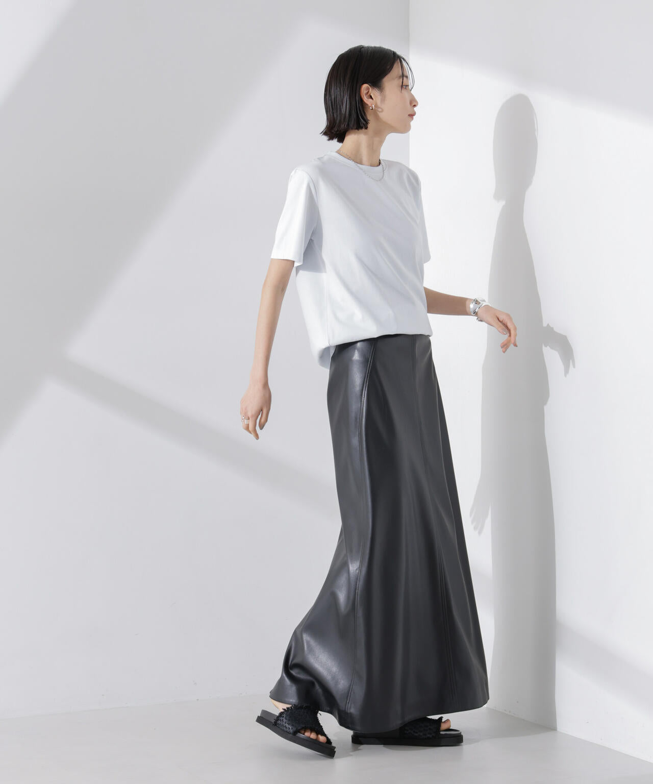 汗染み防止加工接触冷感半袖Tシャツ