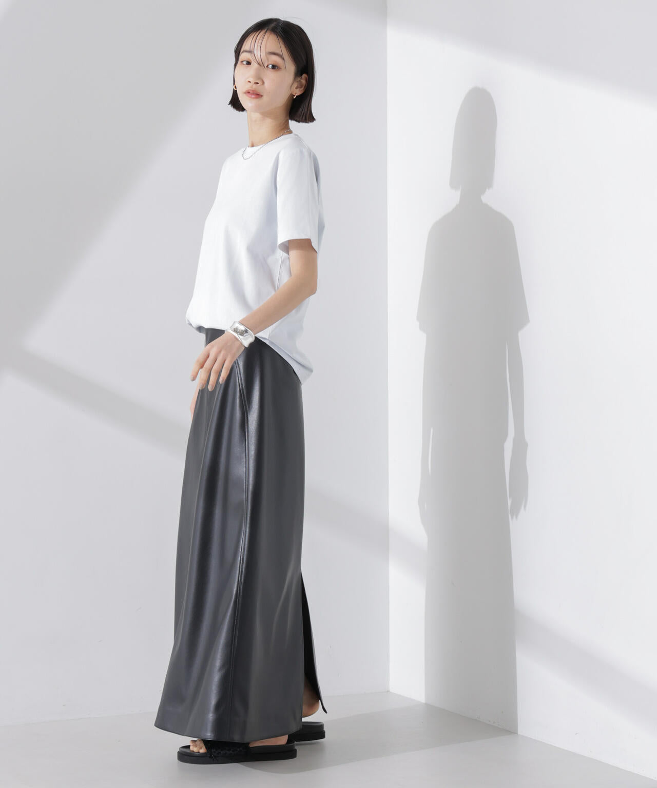 汗染み防止加工接触冷感半袖Tシャツ
