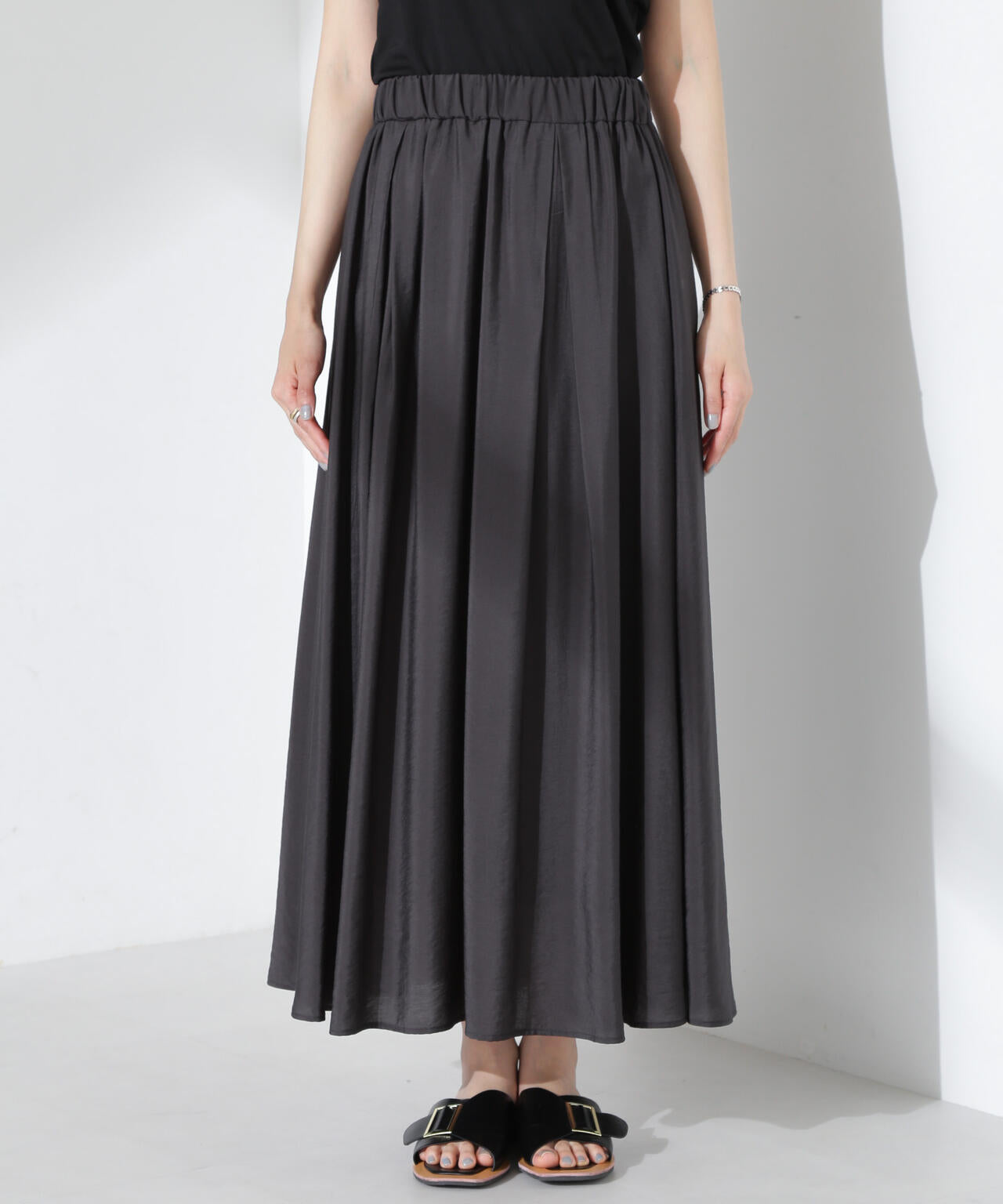 シアーボリュームスカート