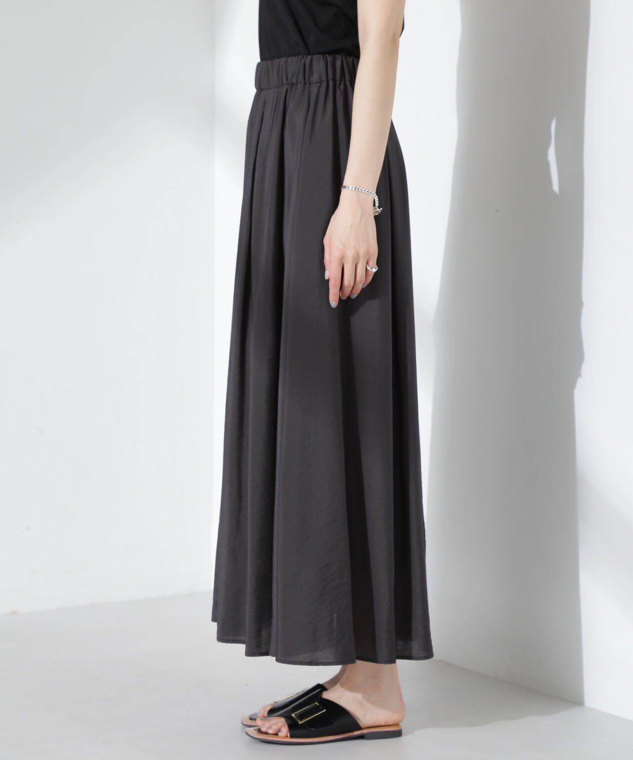 シアーボリュームスカート