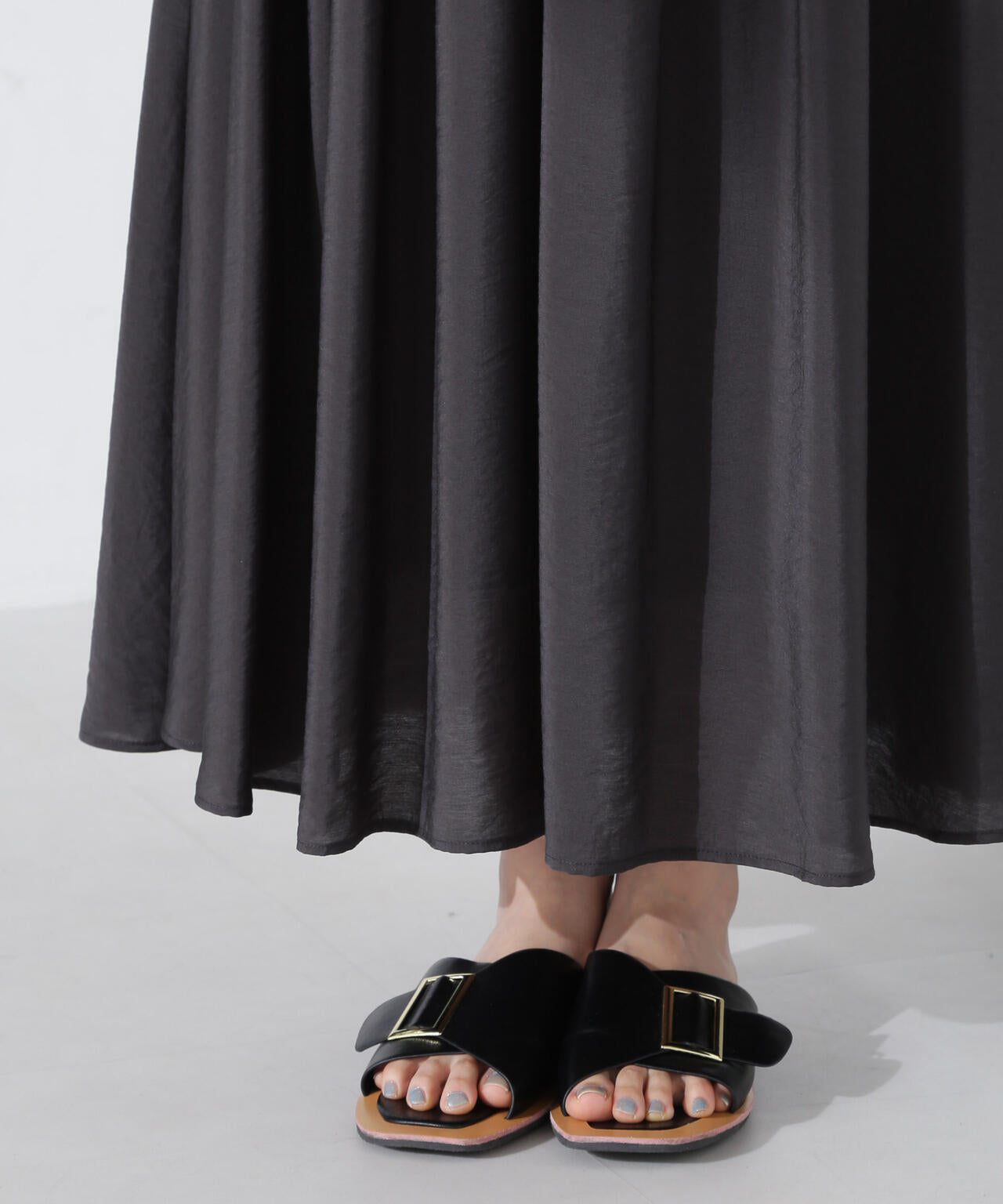 シアーボリュームスカート