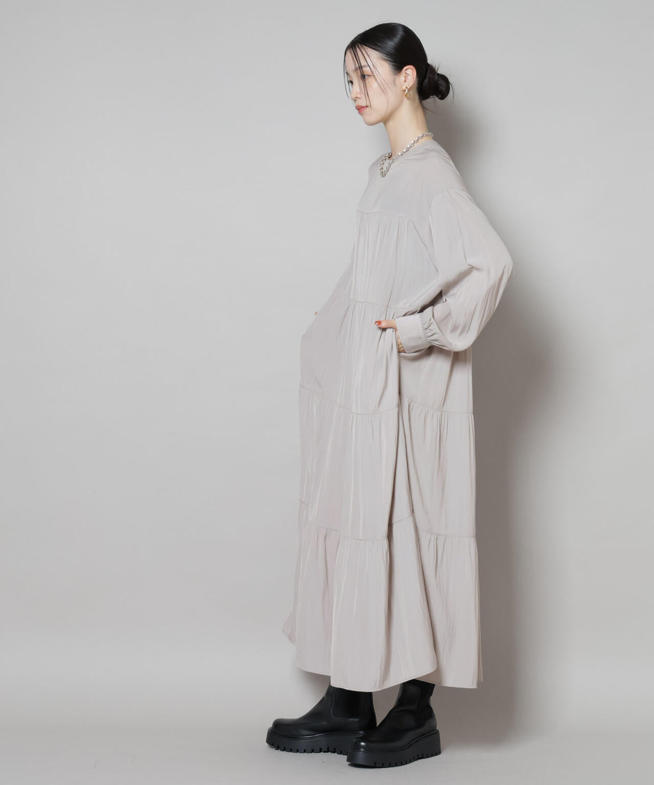 ティアードワンピース