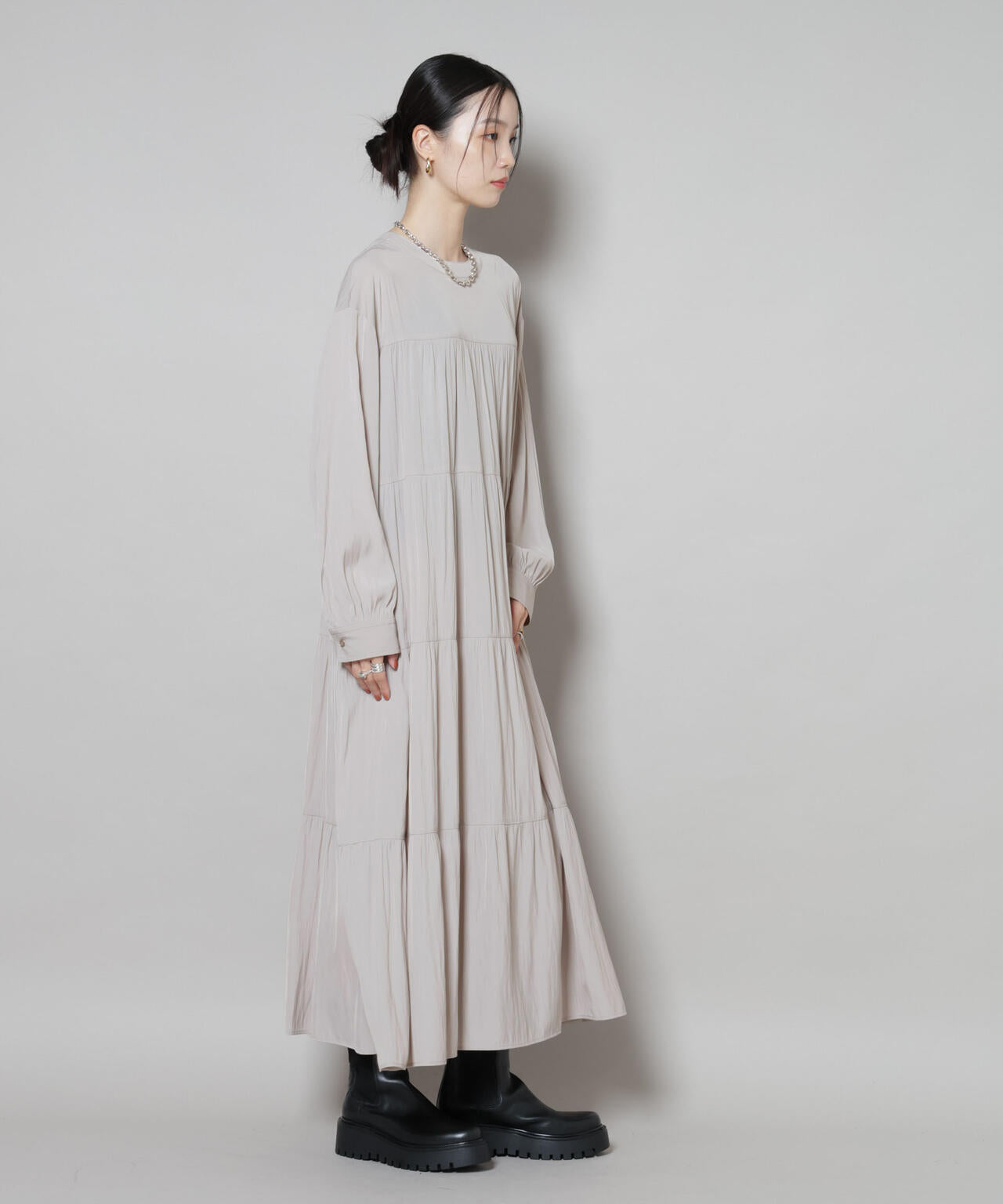 ティアードワンピース