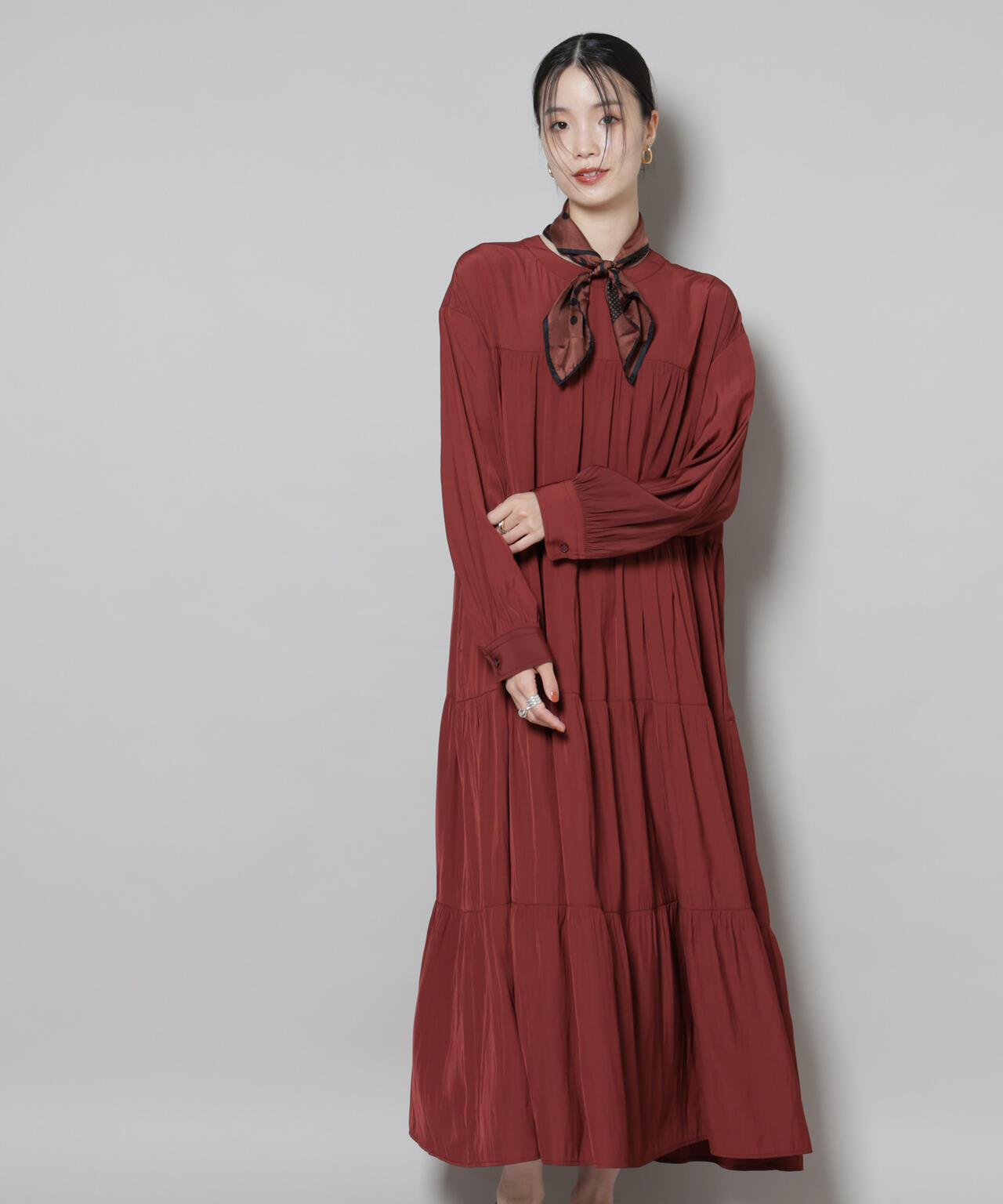 ティアードワンピース