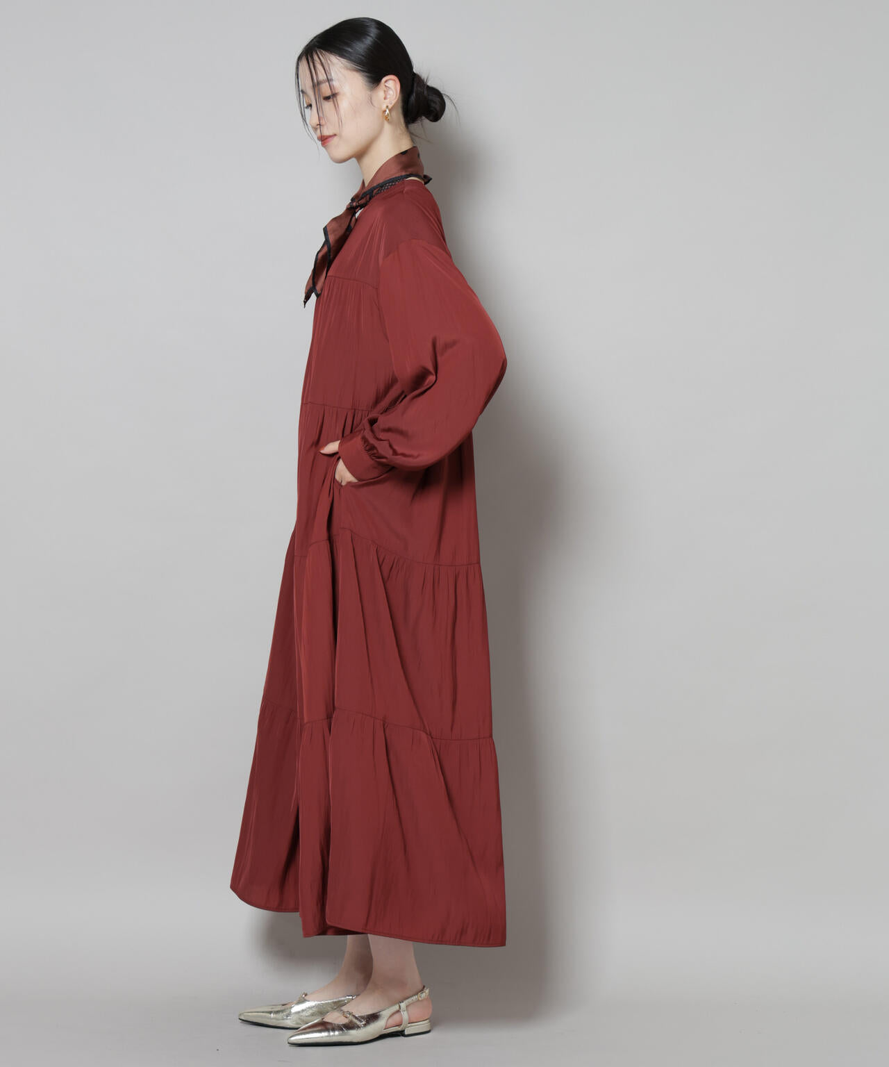 ティアードワンピース