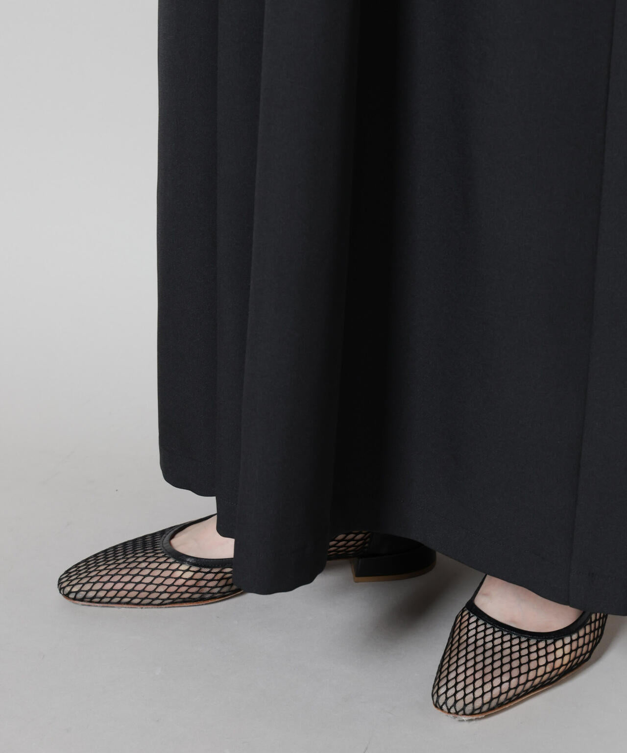 シャーリングサロペット