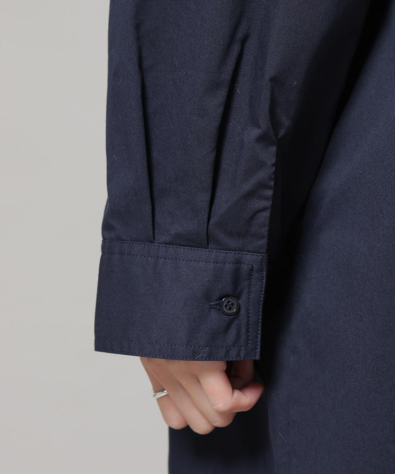 テーラードカラーロングワンピース