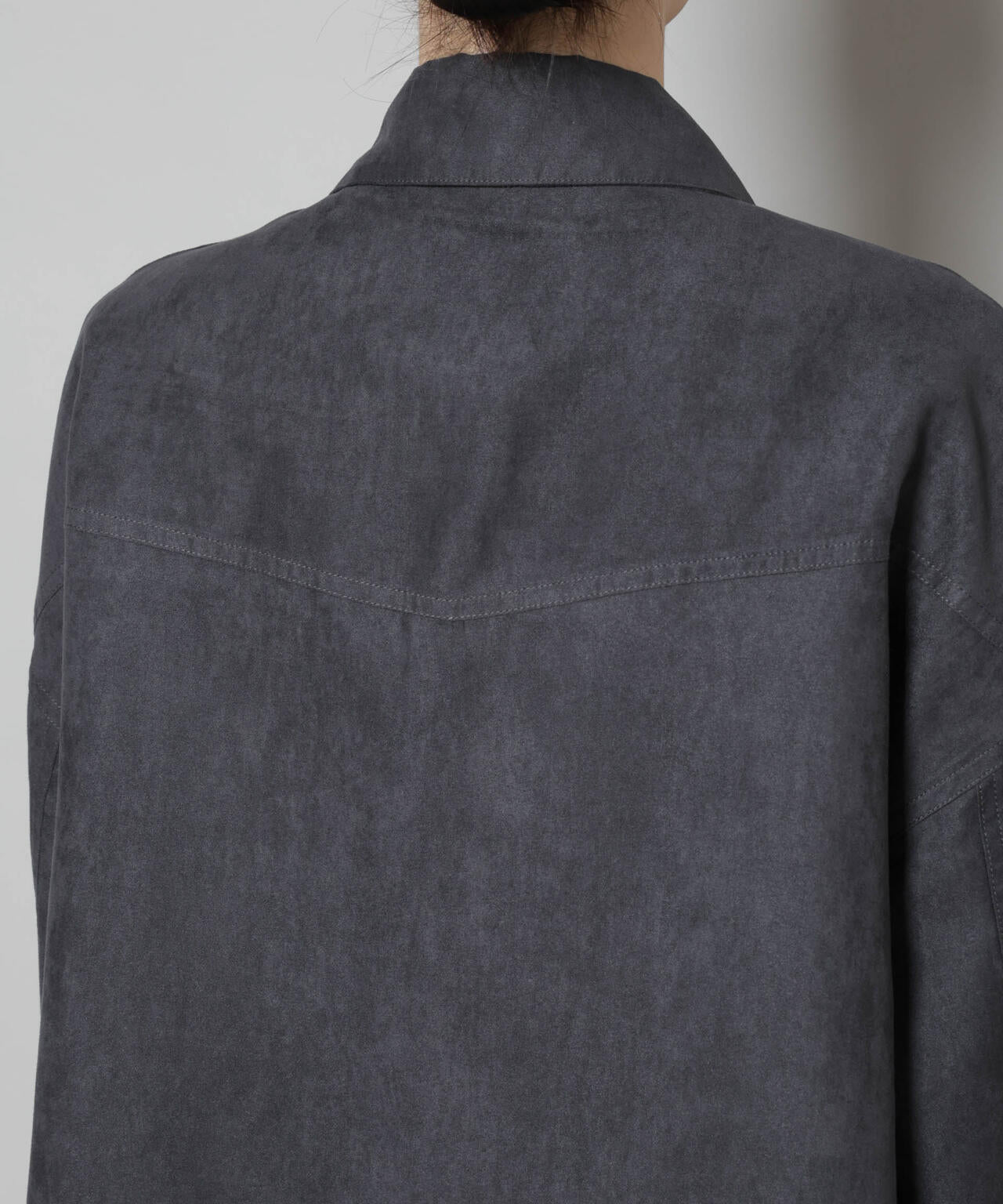 フェイクスエードシャツ(セットアップ可)