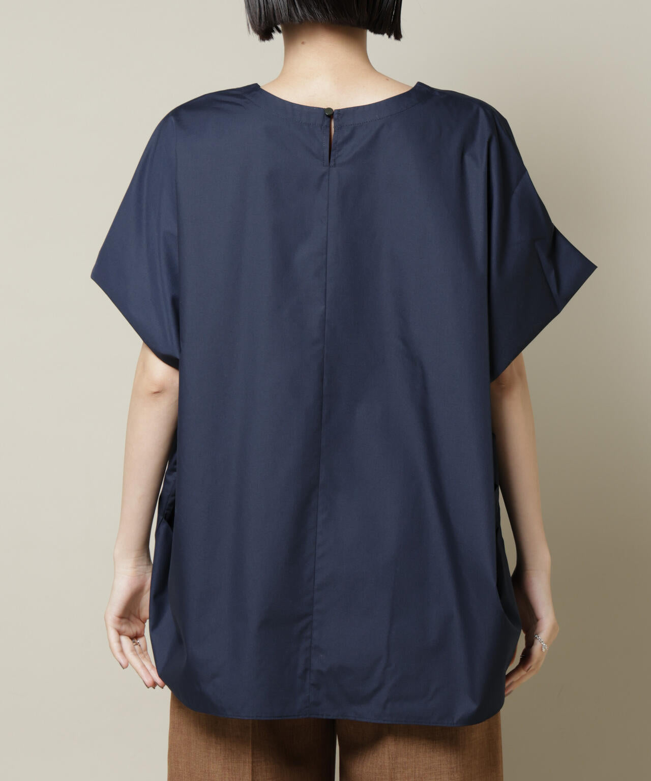 ドルマンワイドスキッパーブラウス