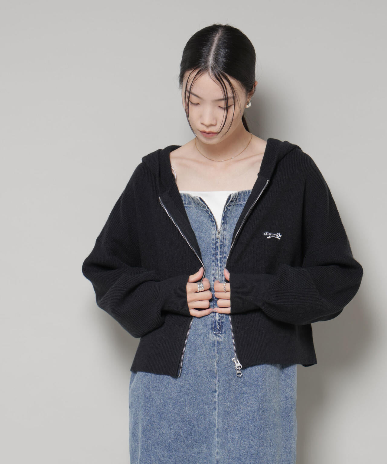 PENNEYS別注TheFOXニットフーディー
