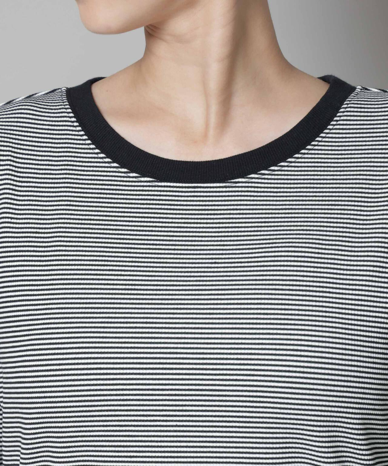 ミジンボーダーロングスリーブTシャツ