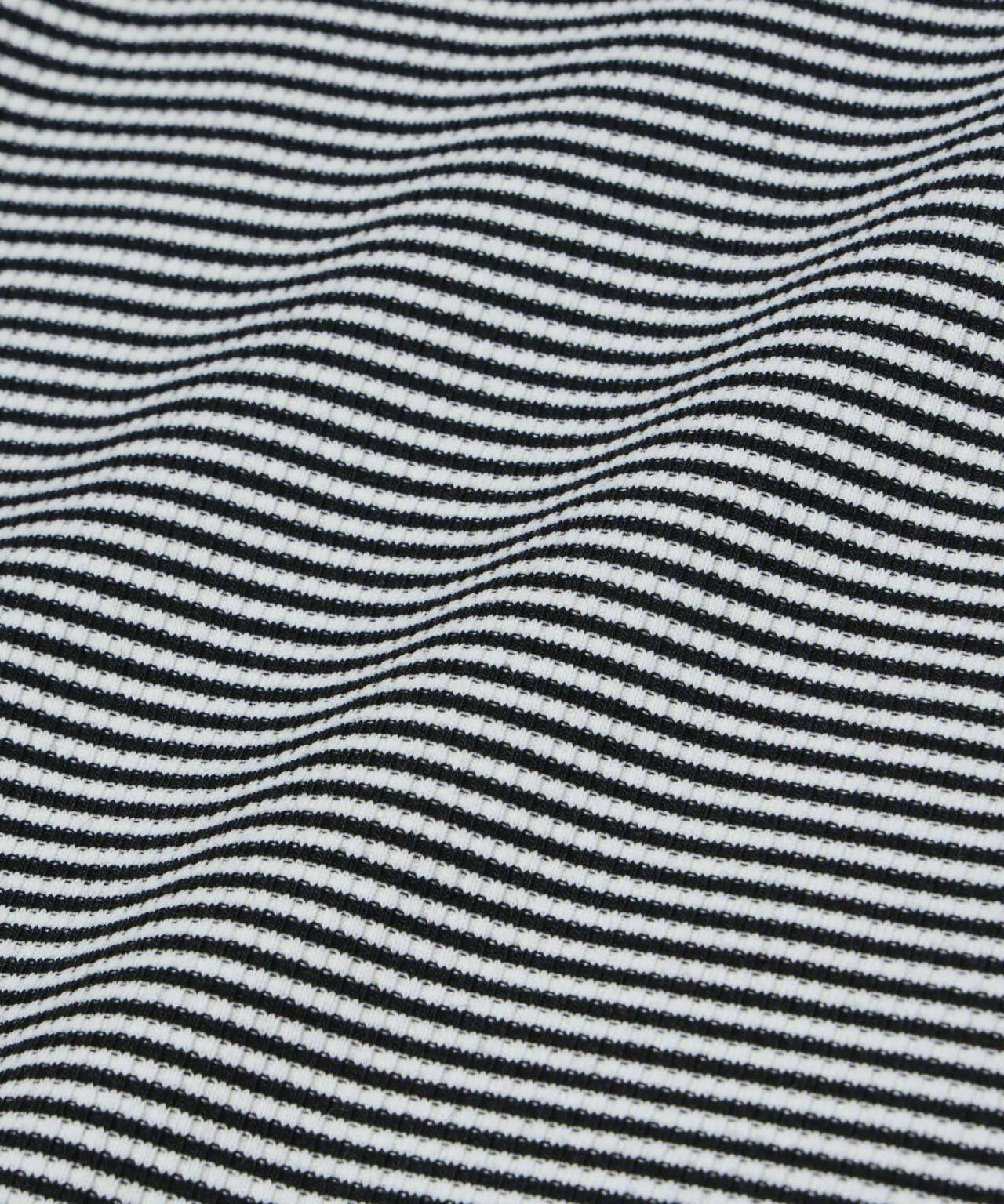 ミジンボーダーロングスリーブTシャツ