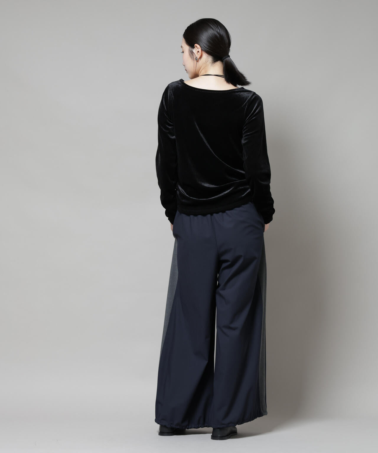 前後2wayベロアカットトップス(セットアップ可)